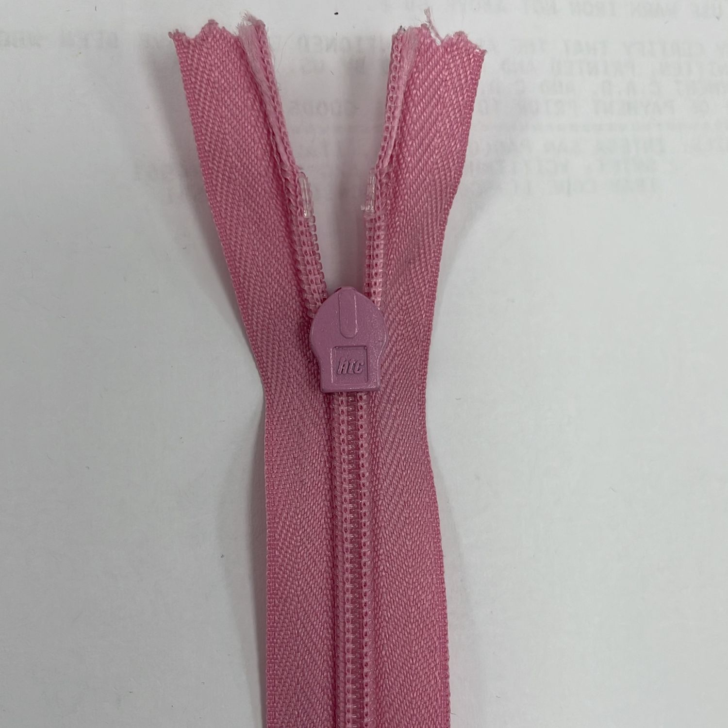 [ 18909 ] Zip Invisible Cotton/20cm/5g/Clover per Each