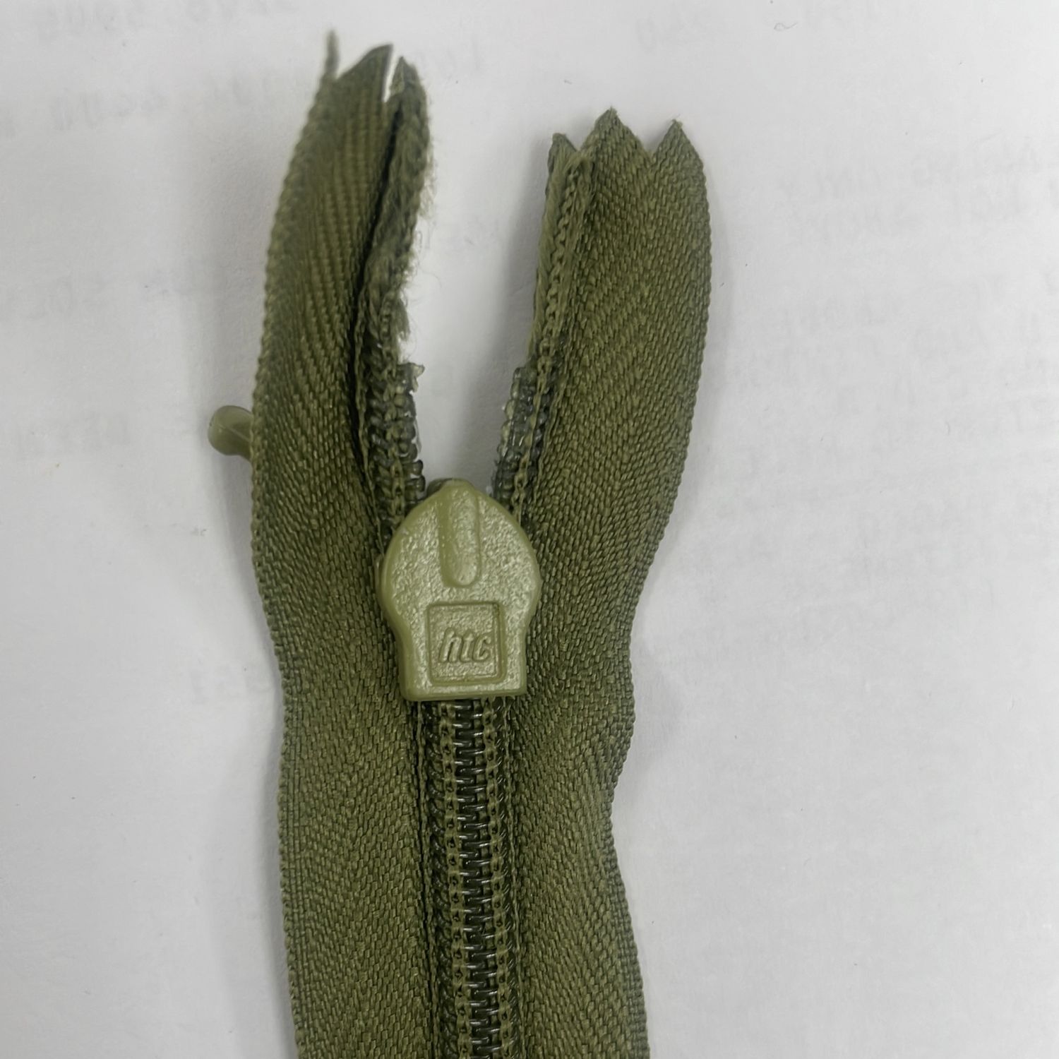 [ 19034 ] Zip Invisible Cotton/50cm/5g/Kentucky per Each