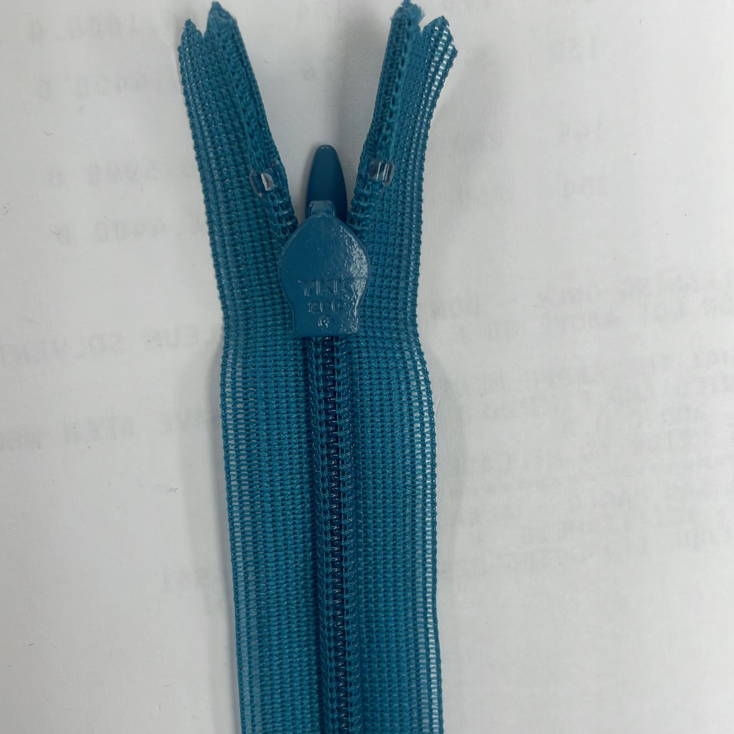 [ 21290 ] Zip Invisible/60cm/5g/Ocean Blue per Each