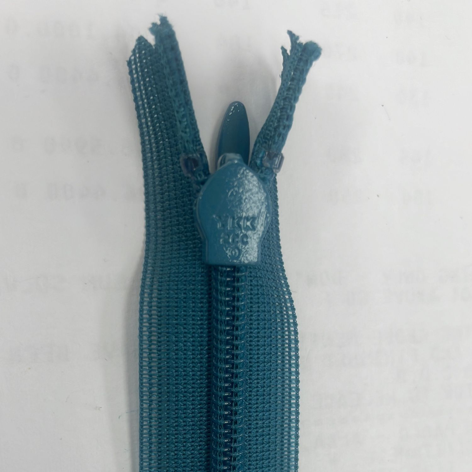 [ 21274 ] Zip Invisible/25cm/5g/Tropic Blue per Each