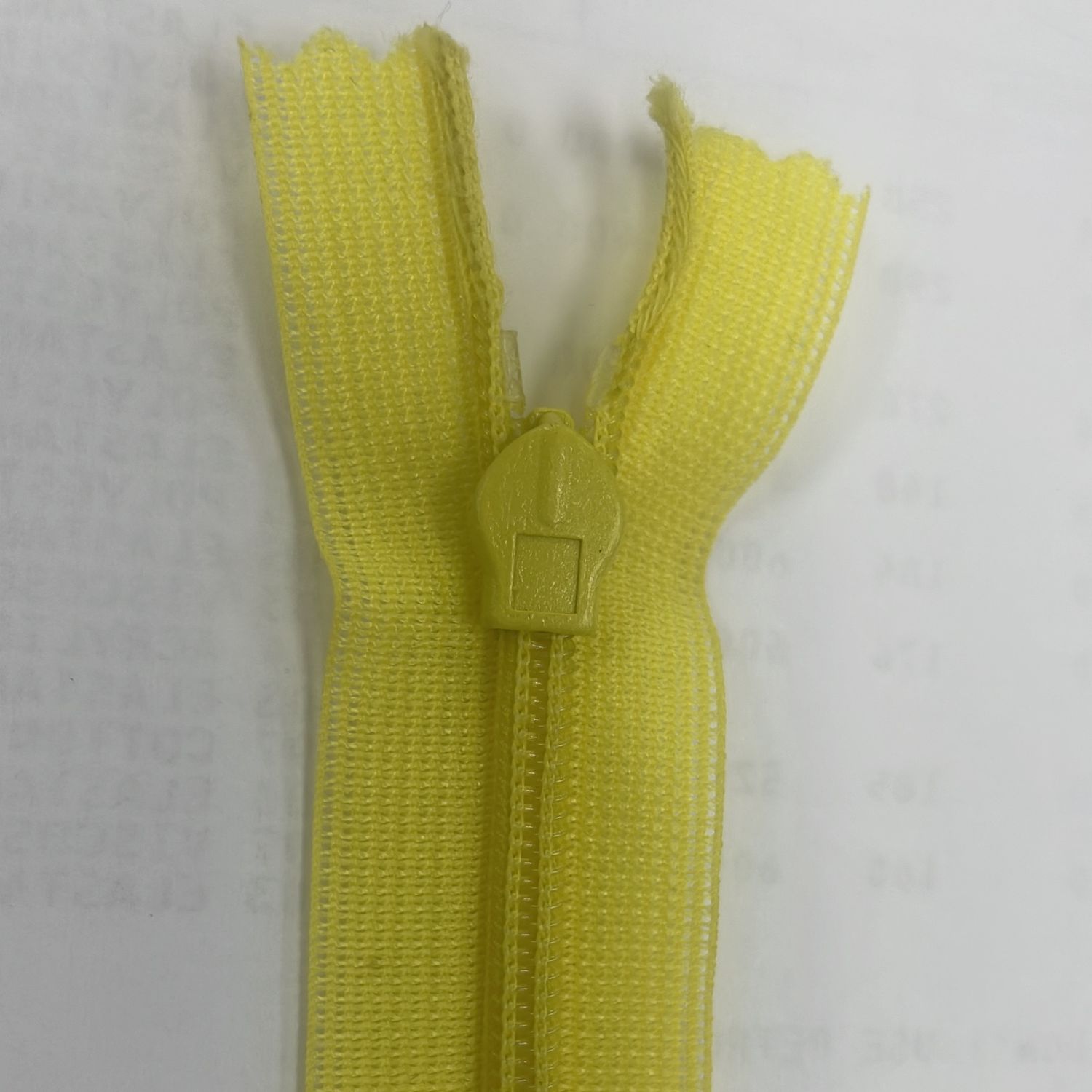 [ ZI-EN-504-25 ] Zip Invisible 25cm Yellow2 per Each
