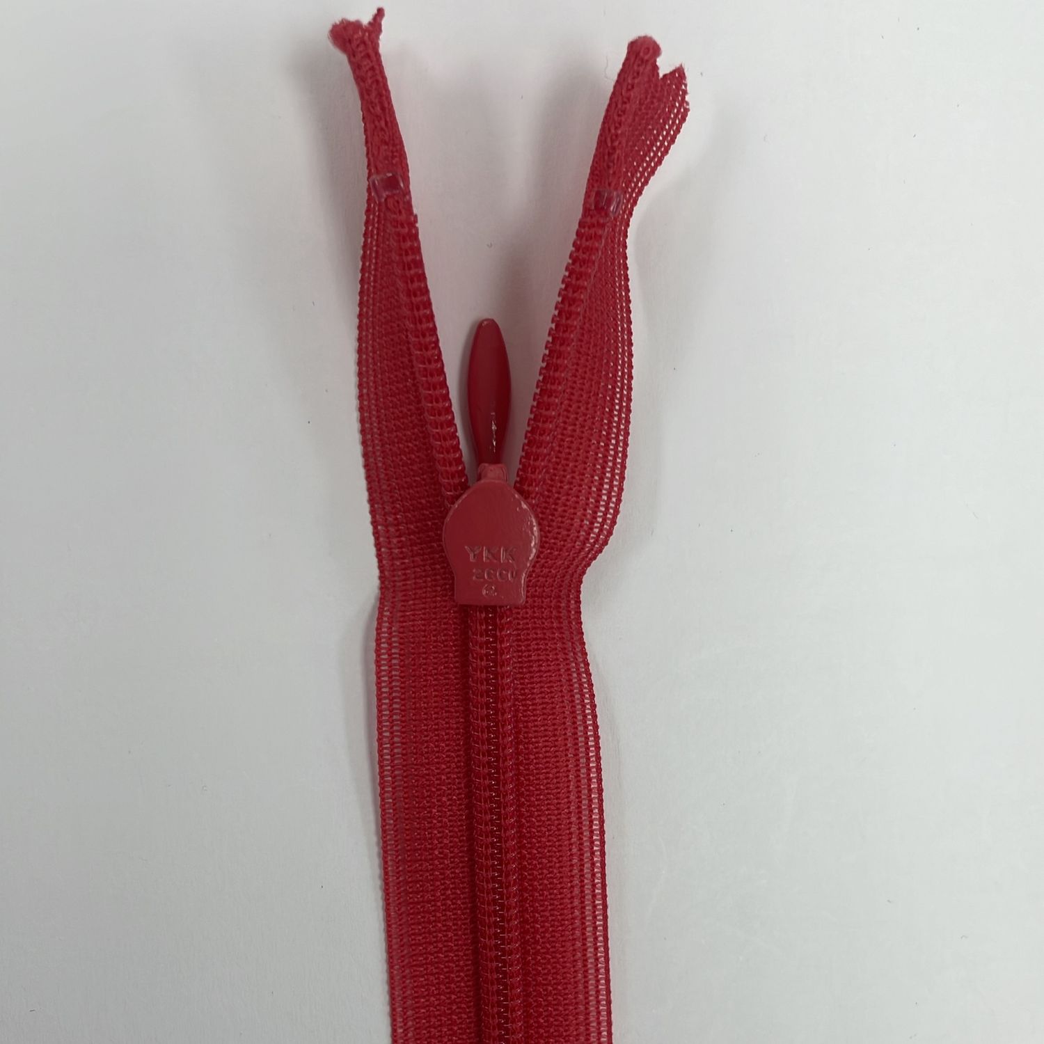 [ ZI-YKK-003-20 ] Zip invisible 20cm Strawberry per Each