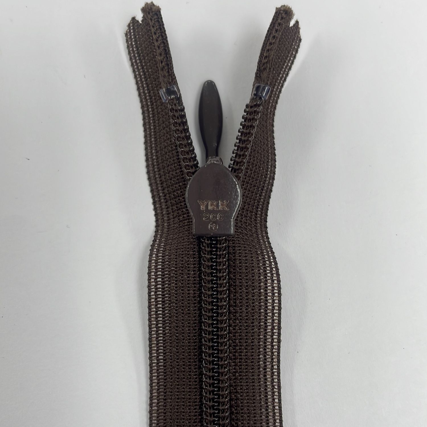 [ ZI-YKK-868-20 ] Zip invisible 20cm Dark brown per Each