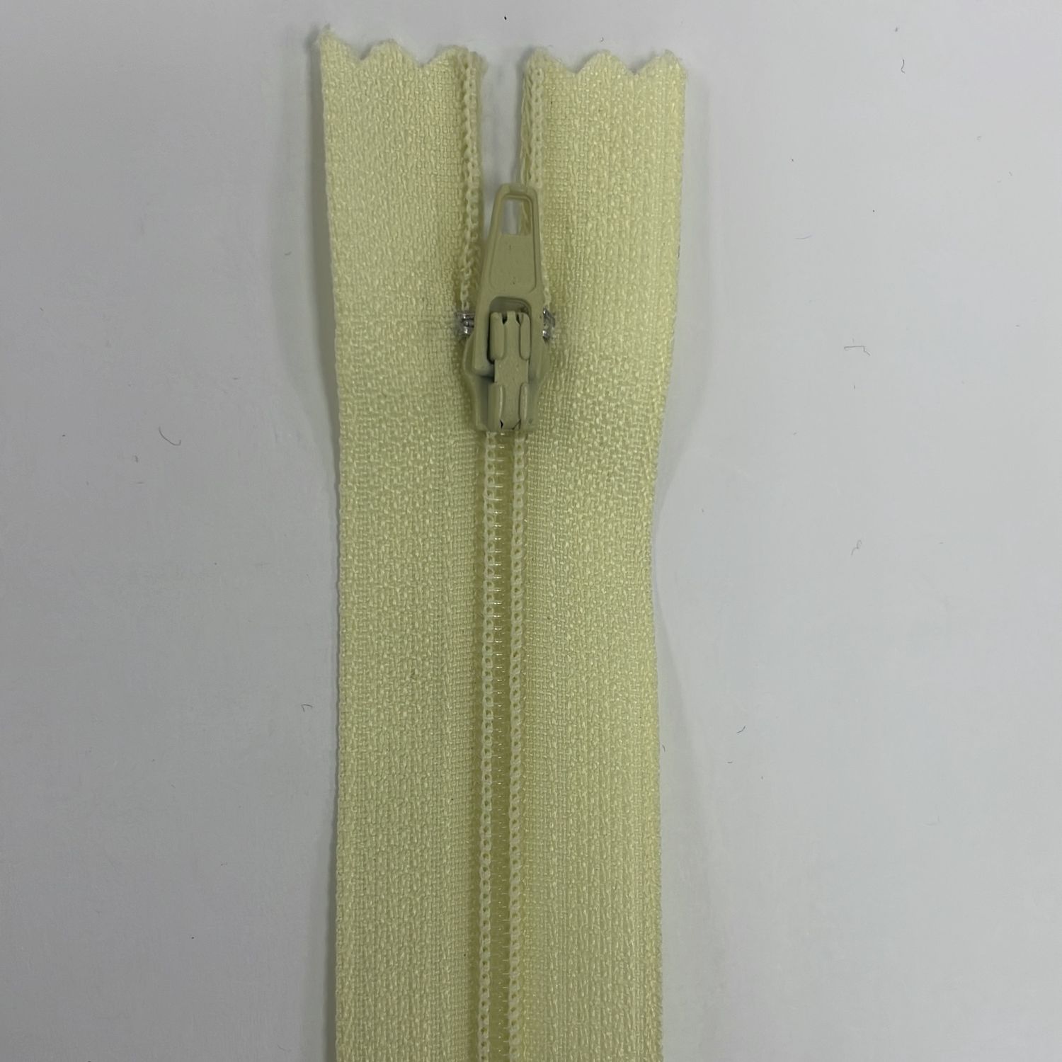 [ ZD-EN-980-50 ] Zip dress 50cm Lemon Cream per Each