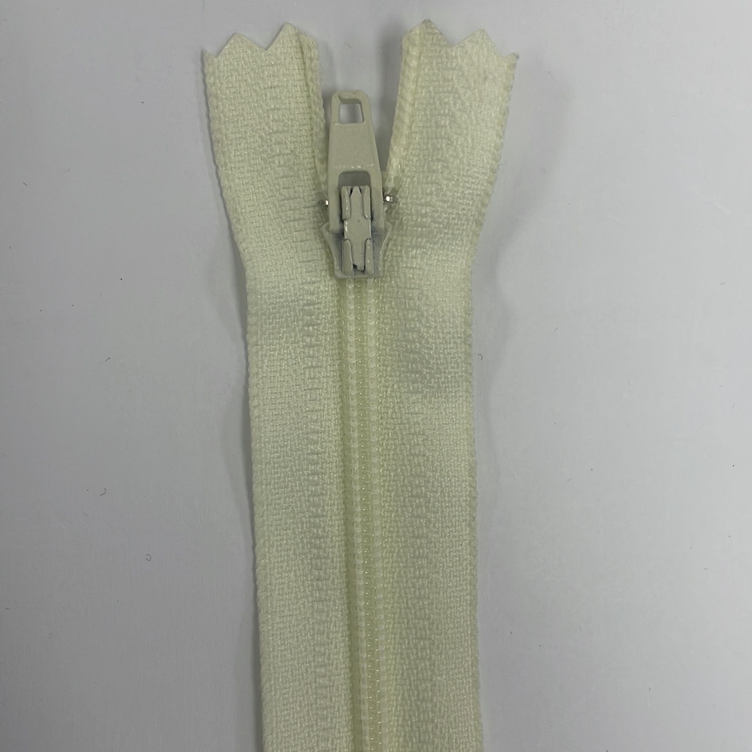 [ ZD-YKK-981-30 ] Zip Dress 30cm Light Yellow per Meter