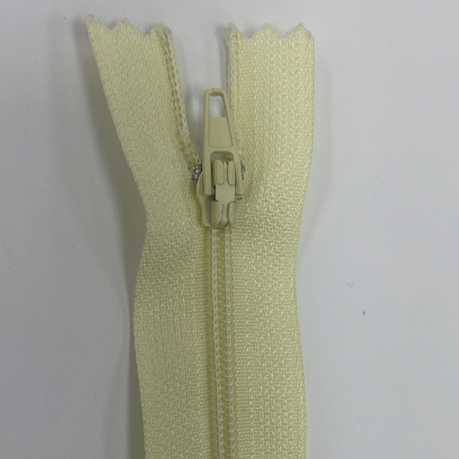 [ ZD-EN-980-35 ] Zip dress 35cm Lemon Cream per Each
