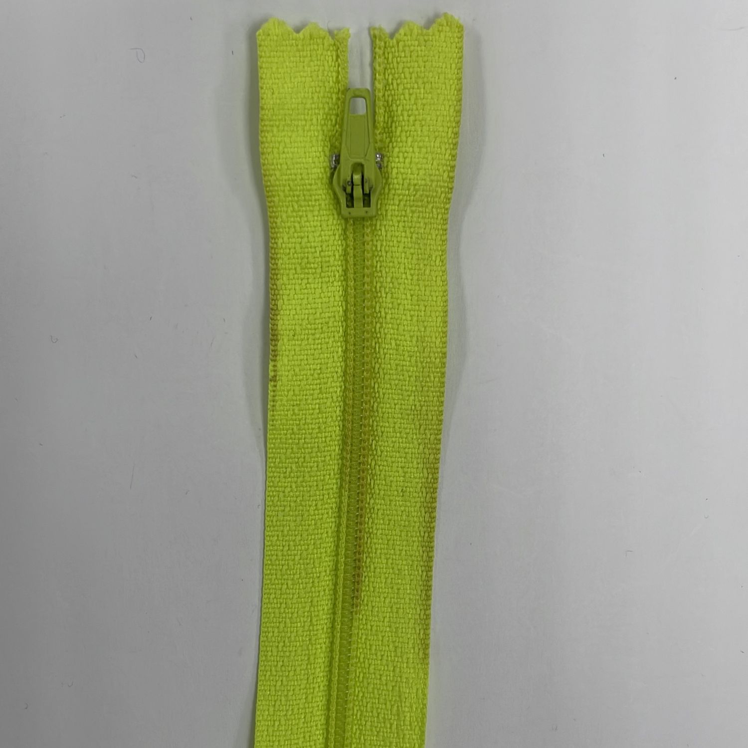 [ ZD-EN-804-25 ] Zip dress 25cm Neon Yellow per Each