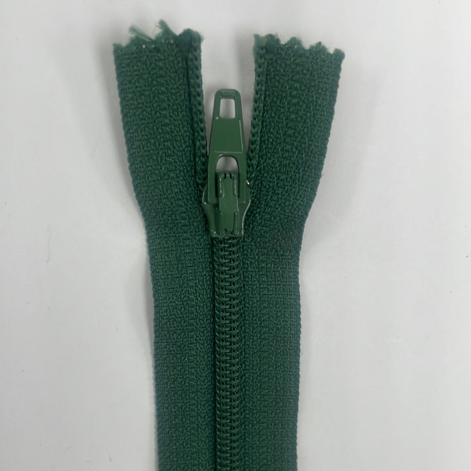 [ ZD-YKK-529-30 ] Zip dress 30cm - Deep green per Each