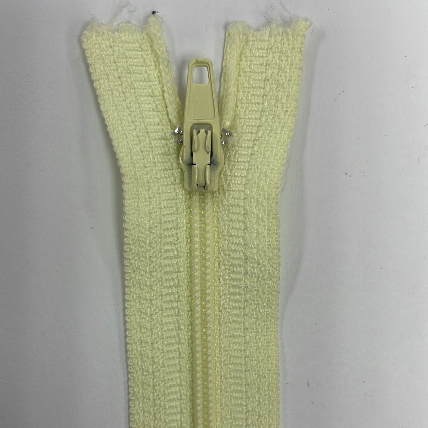 [ ZD-EN-980-30 ] Zip dress 30cm Lemon Cream per Each