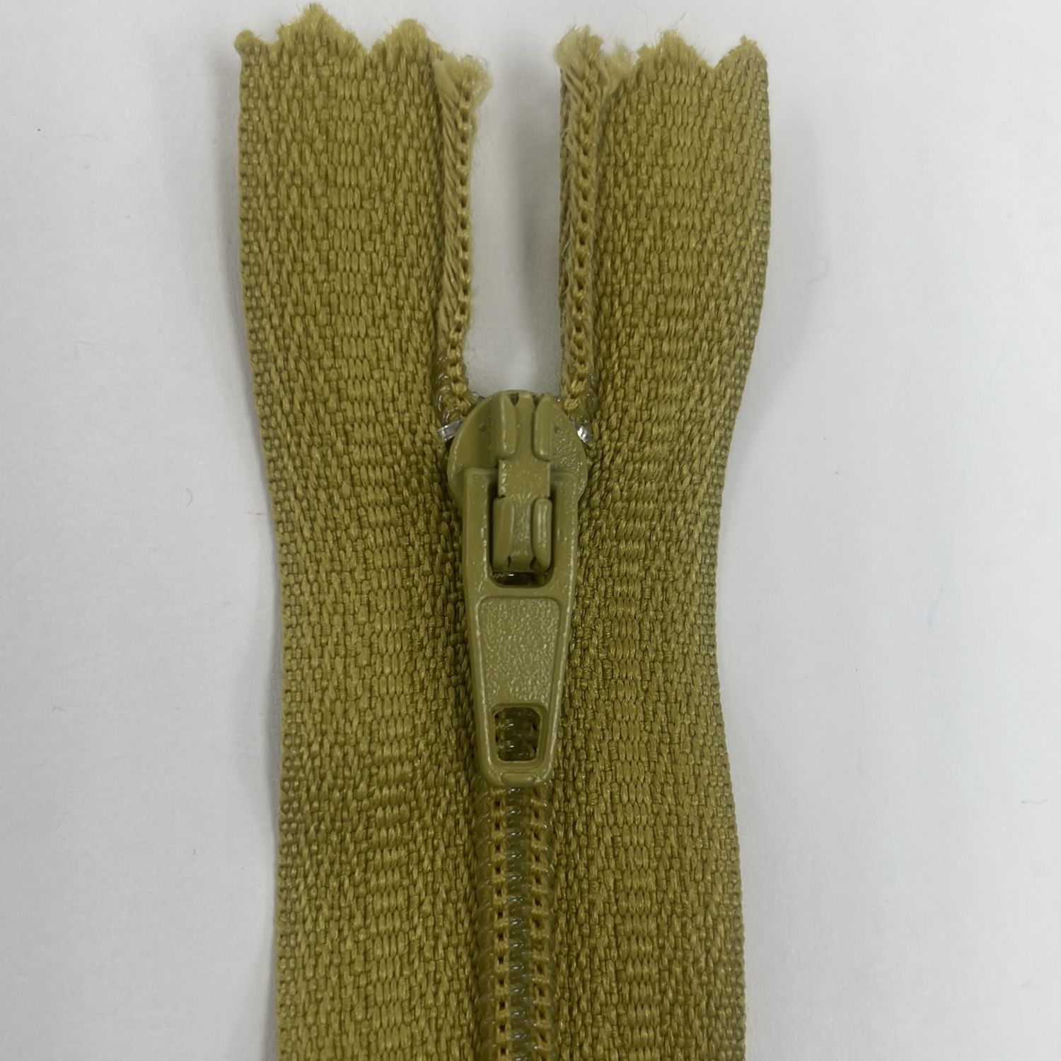 [ ZD-EN-510-15 ] Zip dress 15cm - Kakie Yellow per Each