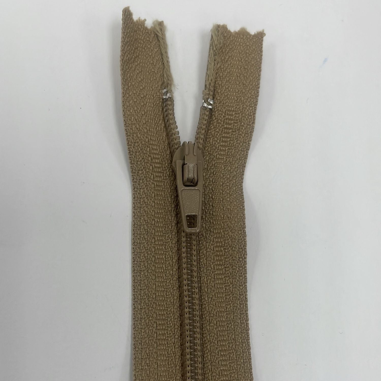 [ ZD-EN-896-50 ] Zip dress 50cm Light Brown per Each