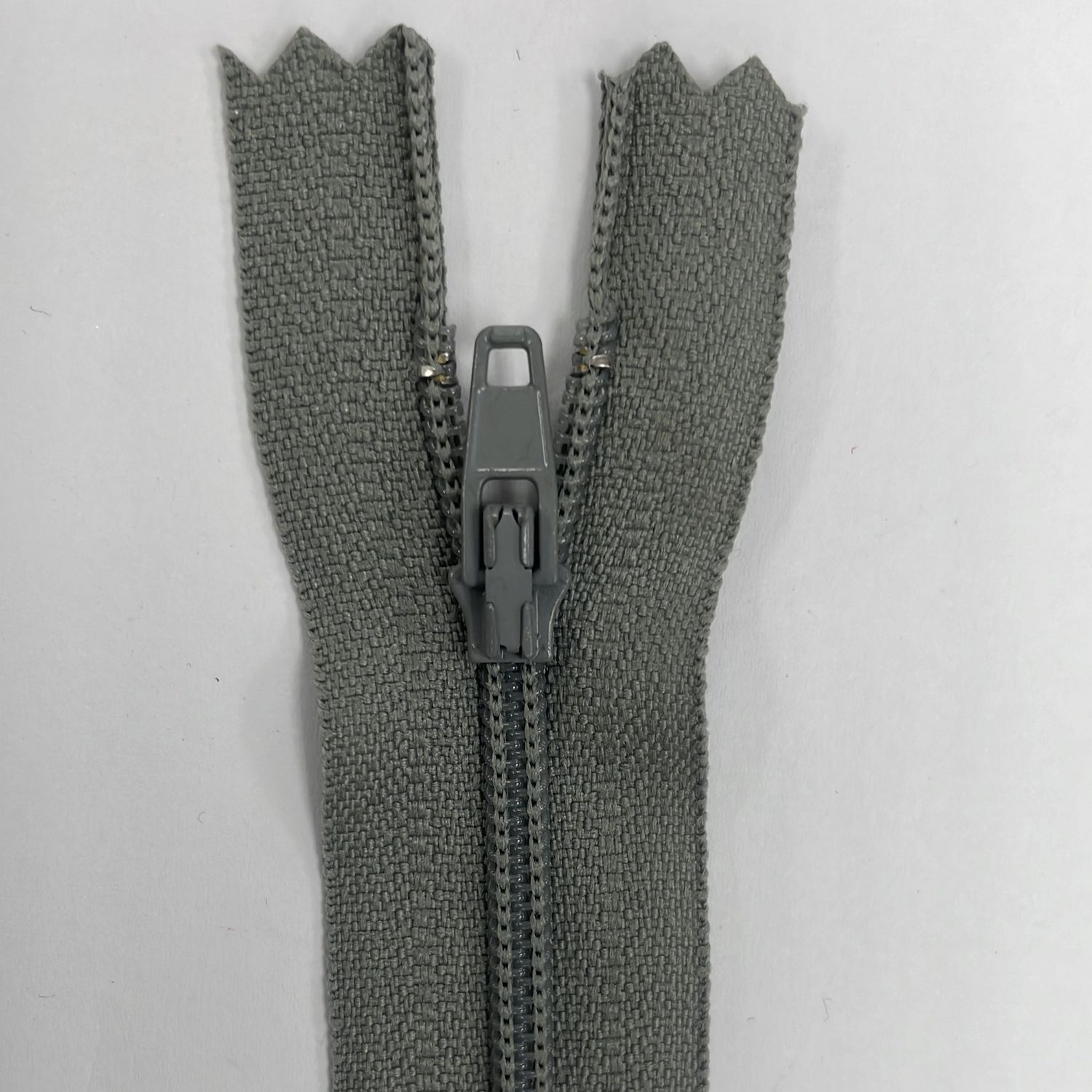 [ ZD-YKK-577-45 ] Zip dress 45cm Medium Grey per Meter