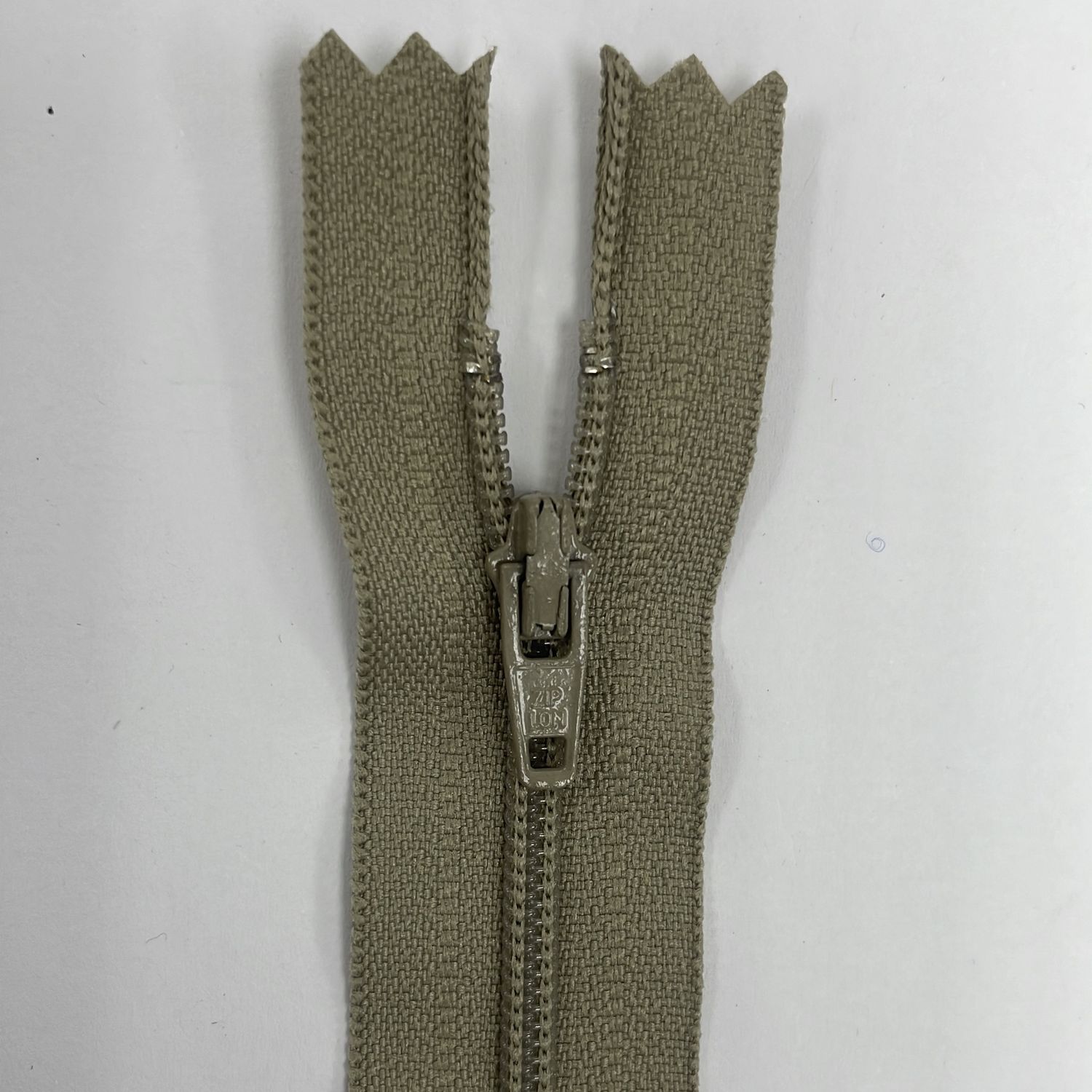 [ ZD-YKK-561-45 ] Zip dress 45cm Khaki per Each