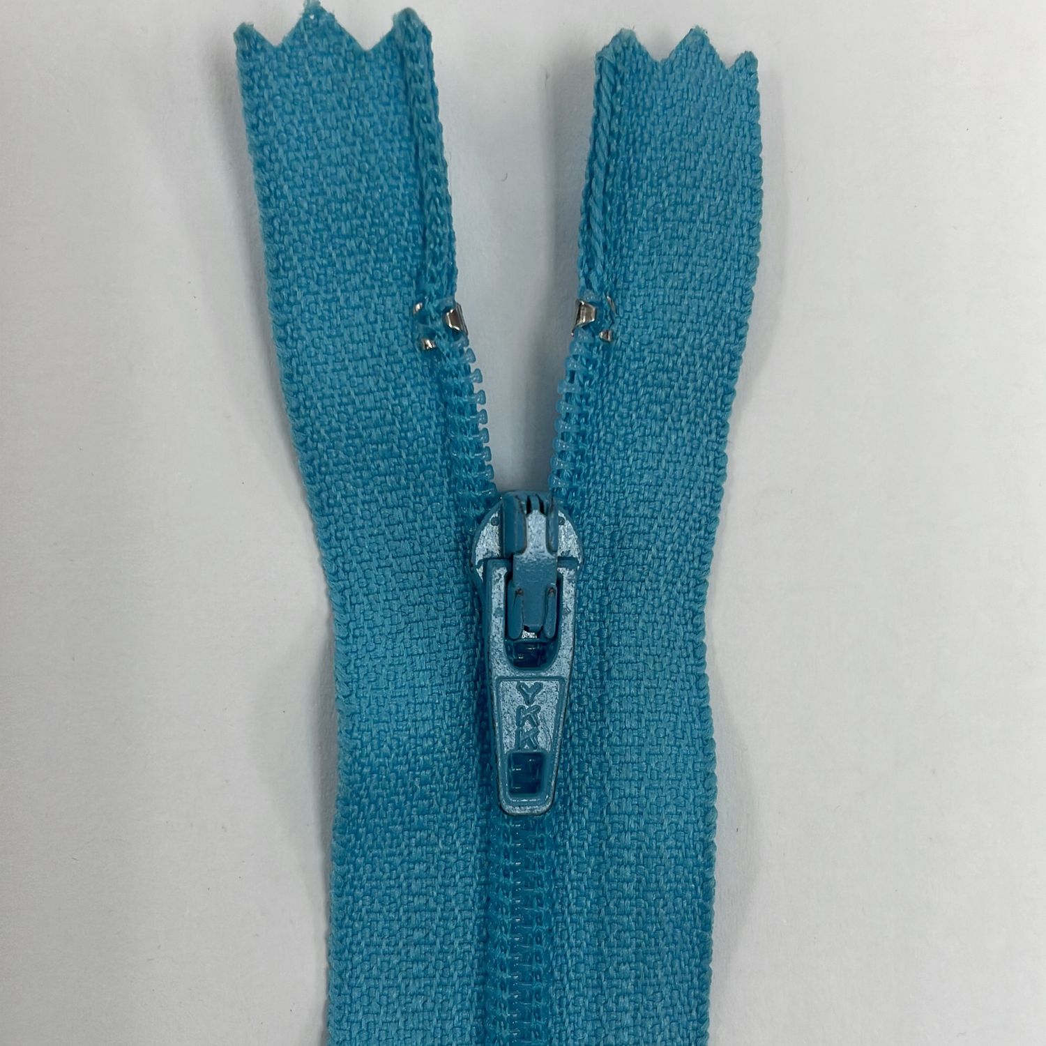 [ ZD-YKK-547-25 ] Zip dress 25cm - Blue turqoise per Each