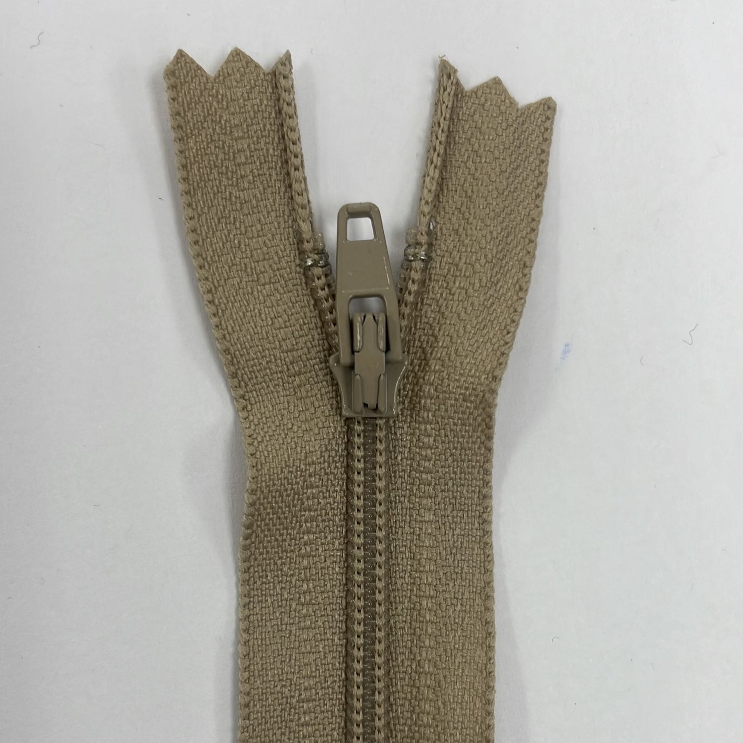 [ ZD-YKK-573-40 ] Zip dress 40cm - Almond per Each