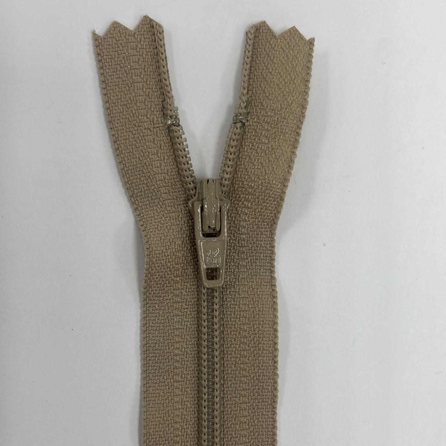 [ ZD-YKK-573-25 ] Zip dress 25cm Almond per Each