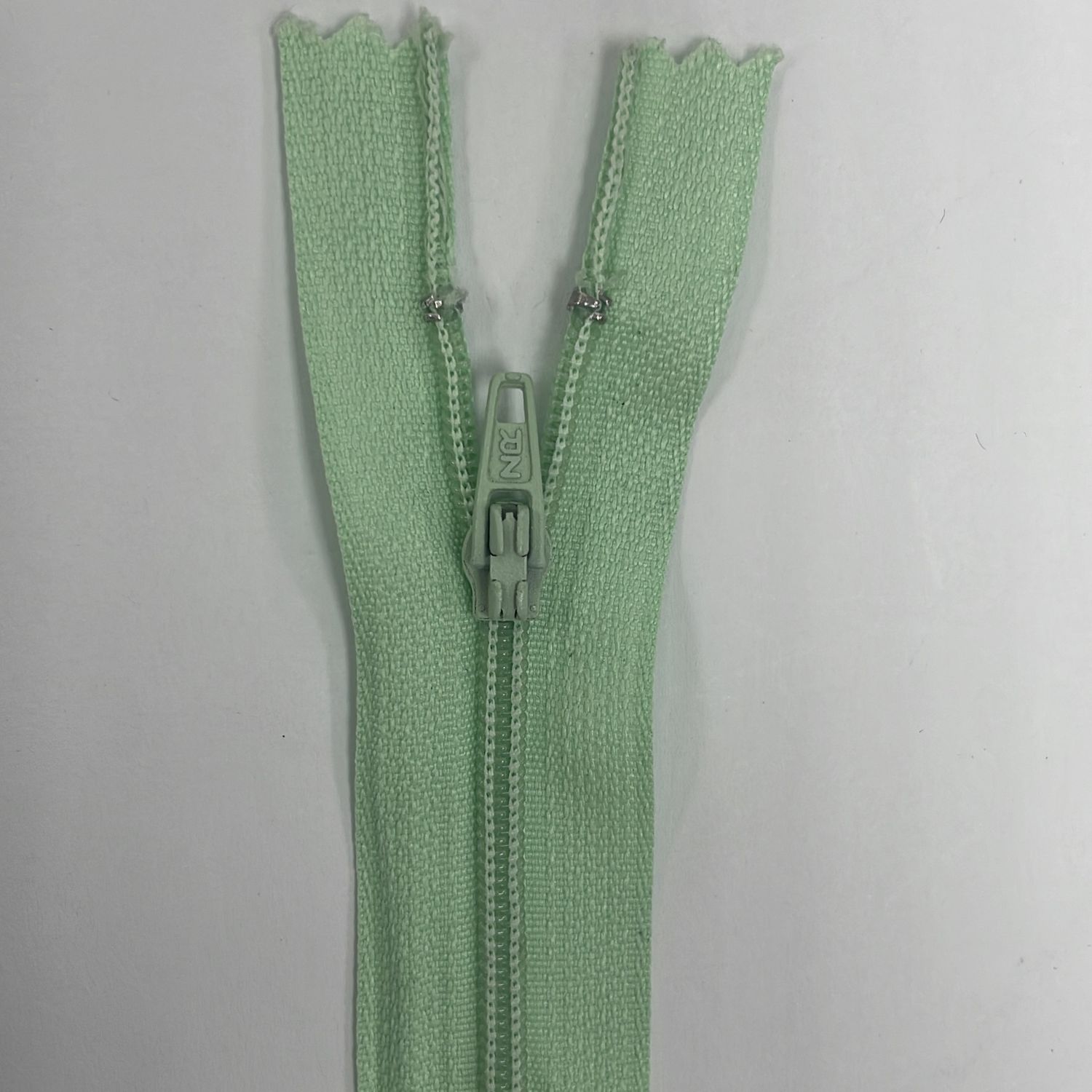 [ ZD-EN-532-15 ] Zip dress 15cm - Light green per Each