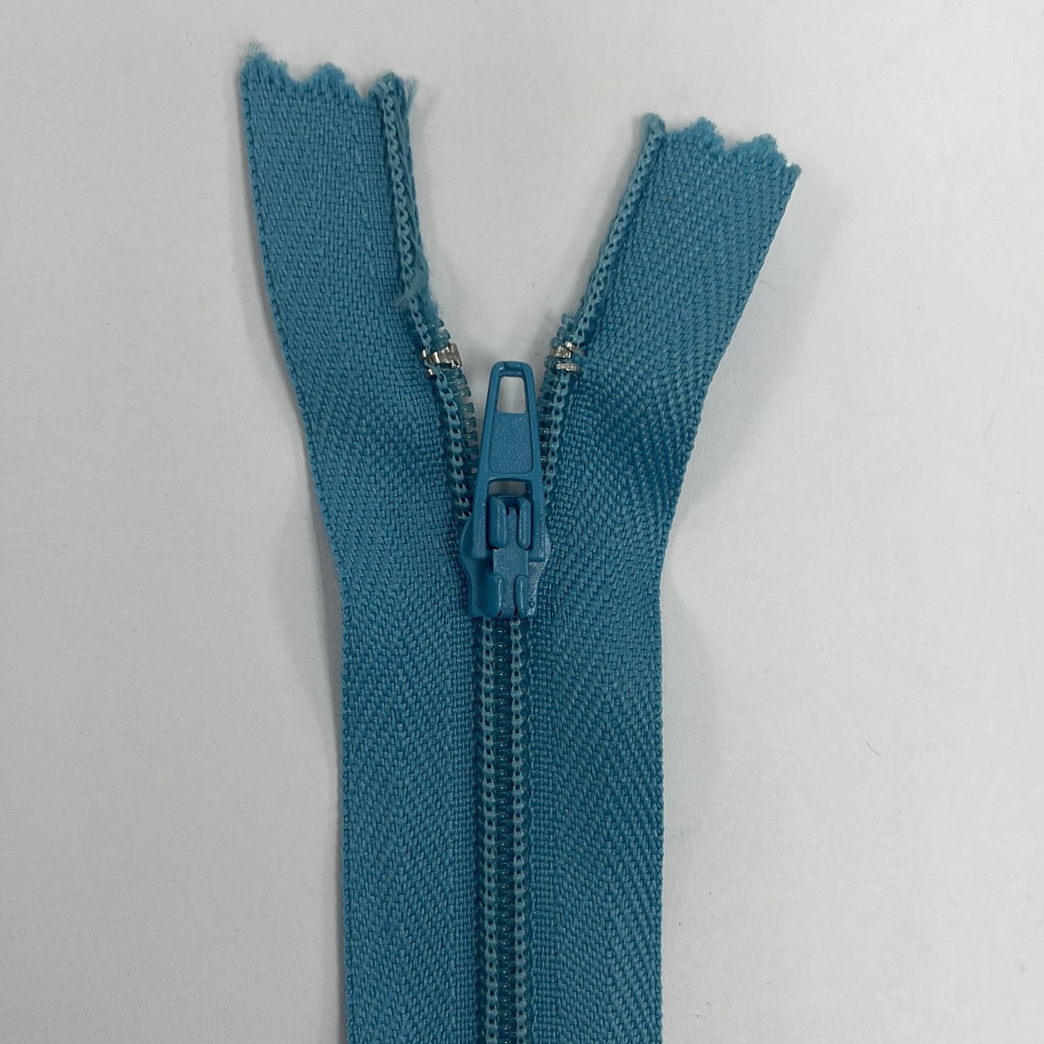 [ ZD-EN-834-40 ] Zip dress 40cm Powder blue per Each