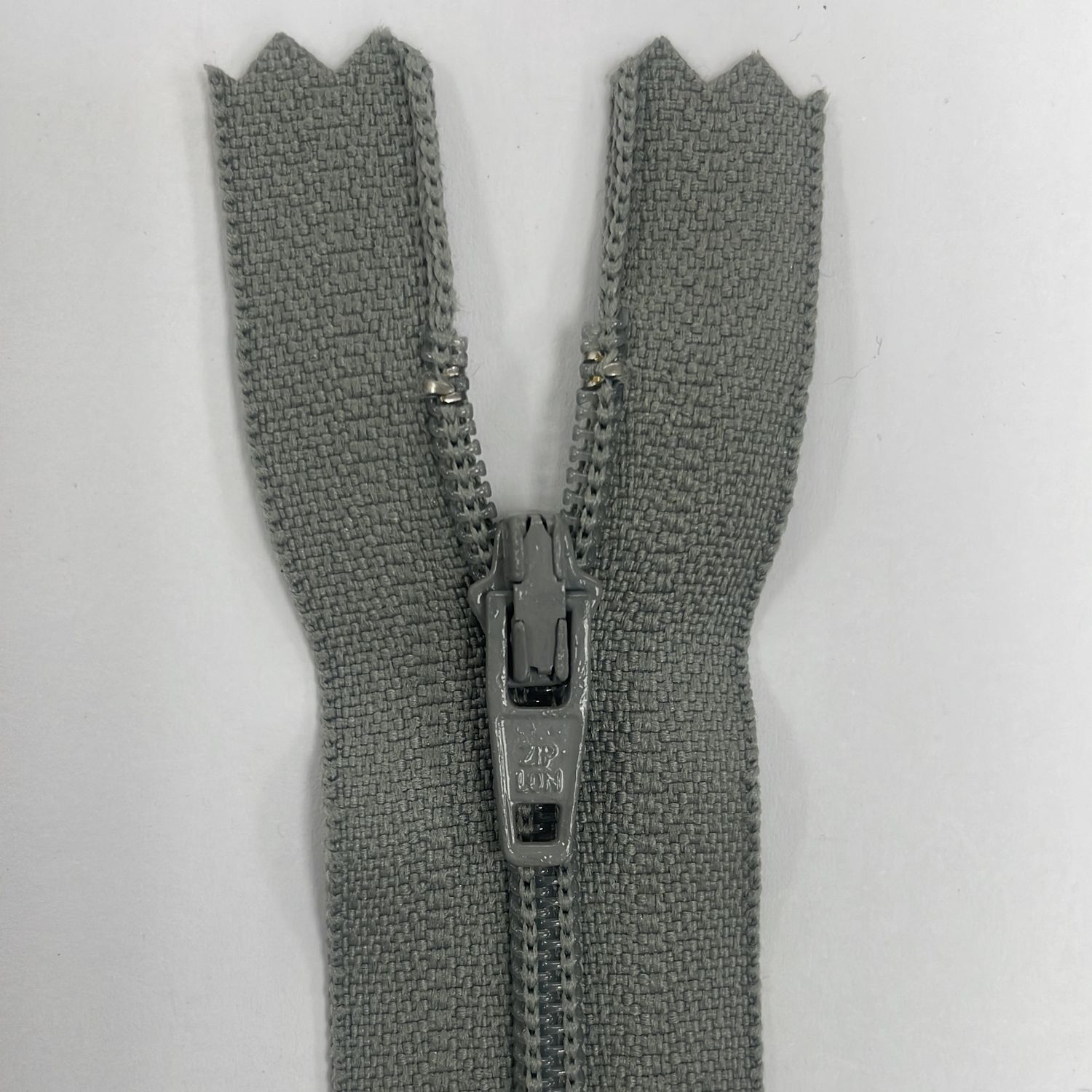 [ ZD-YKK-577-35 ] Zip dress 35cm - Medium Grey per Each