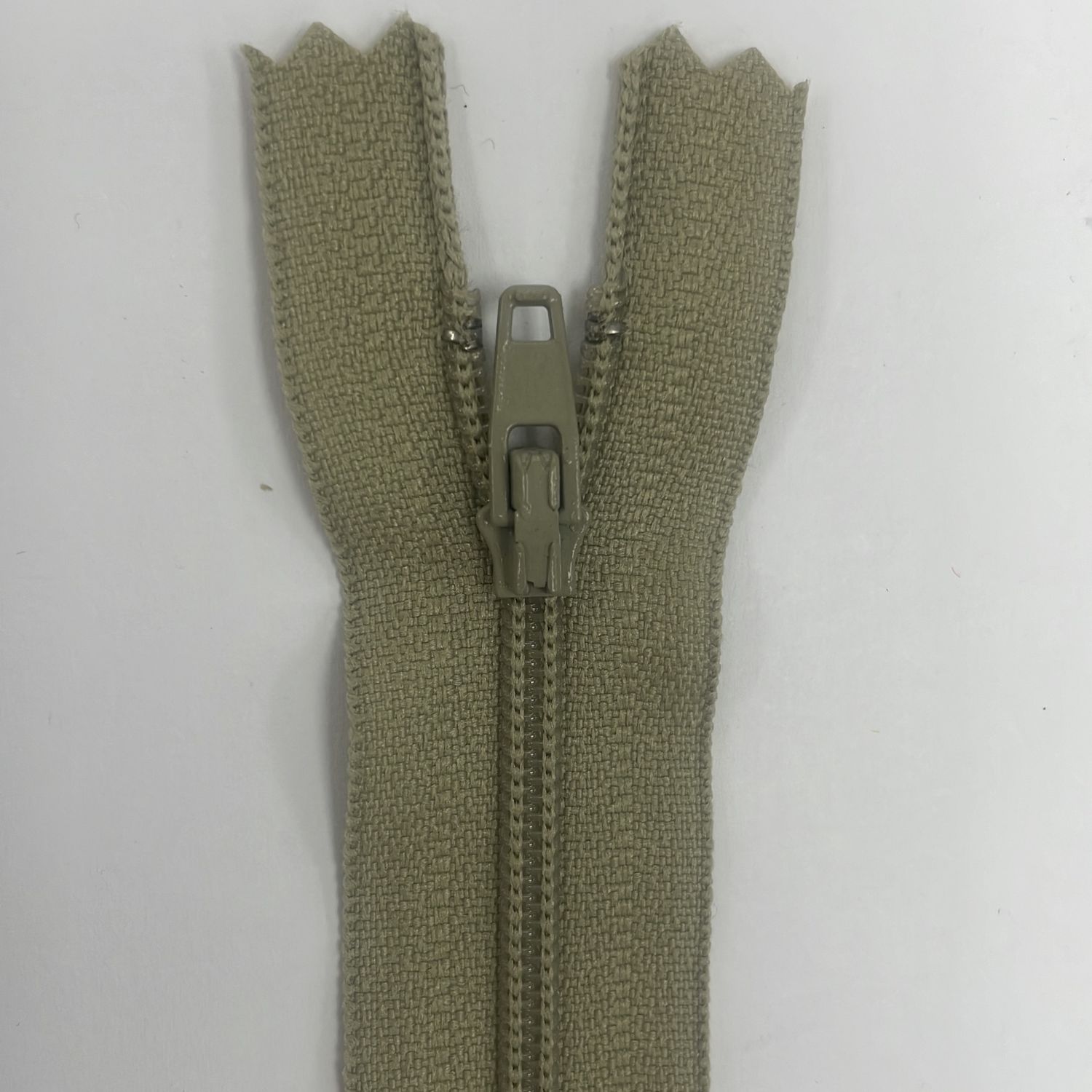 [ ZD-YKK-561-35 ] Zip dress 35cm - Khaki per Each