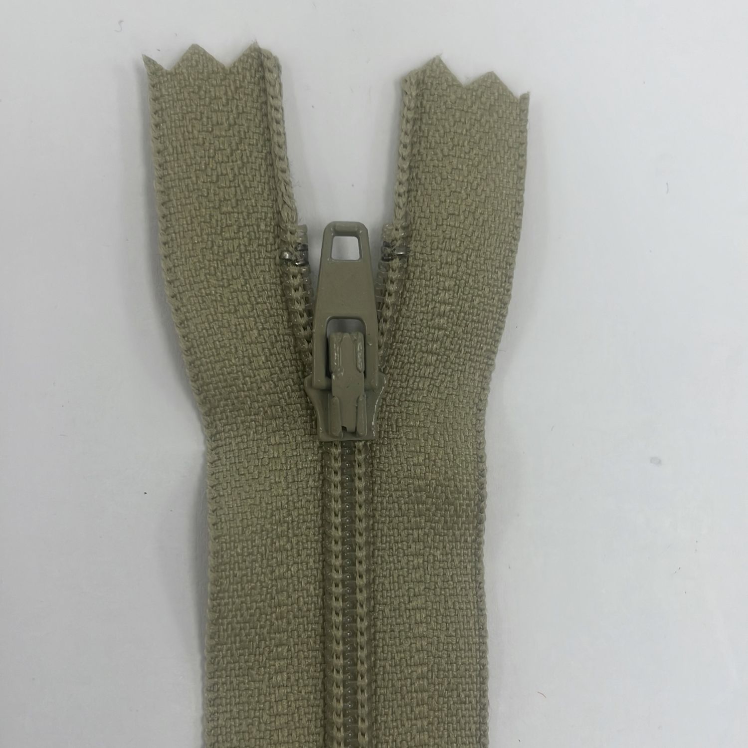[ ZD-YKK-561-20 ] Zip dress 20cm - Khaki per Each