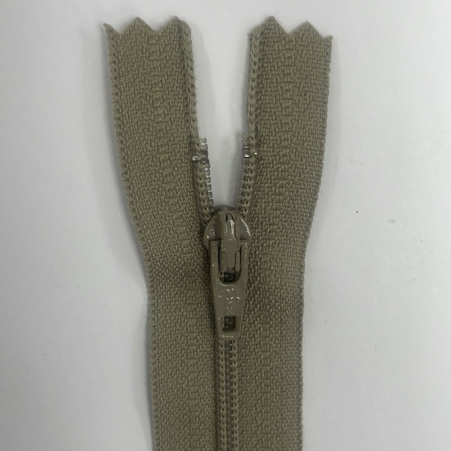[ ZD-YKK-884-25 ] Zip dress 25cm - Khaki per Each