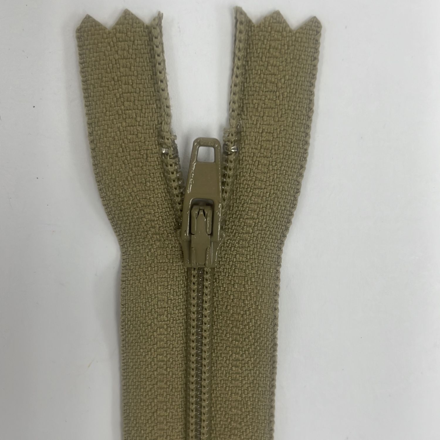 [ ZD-YKK-896-20 ] Zip dress 20cm - Light brown per Each