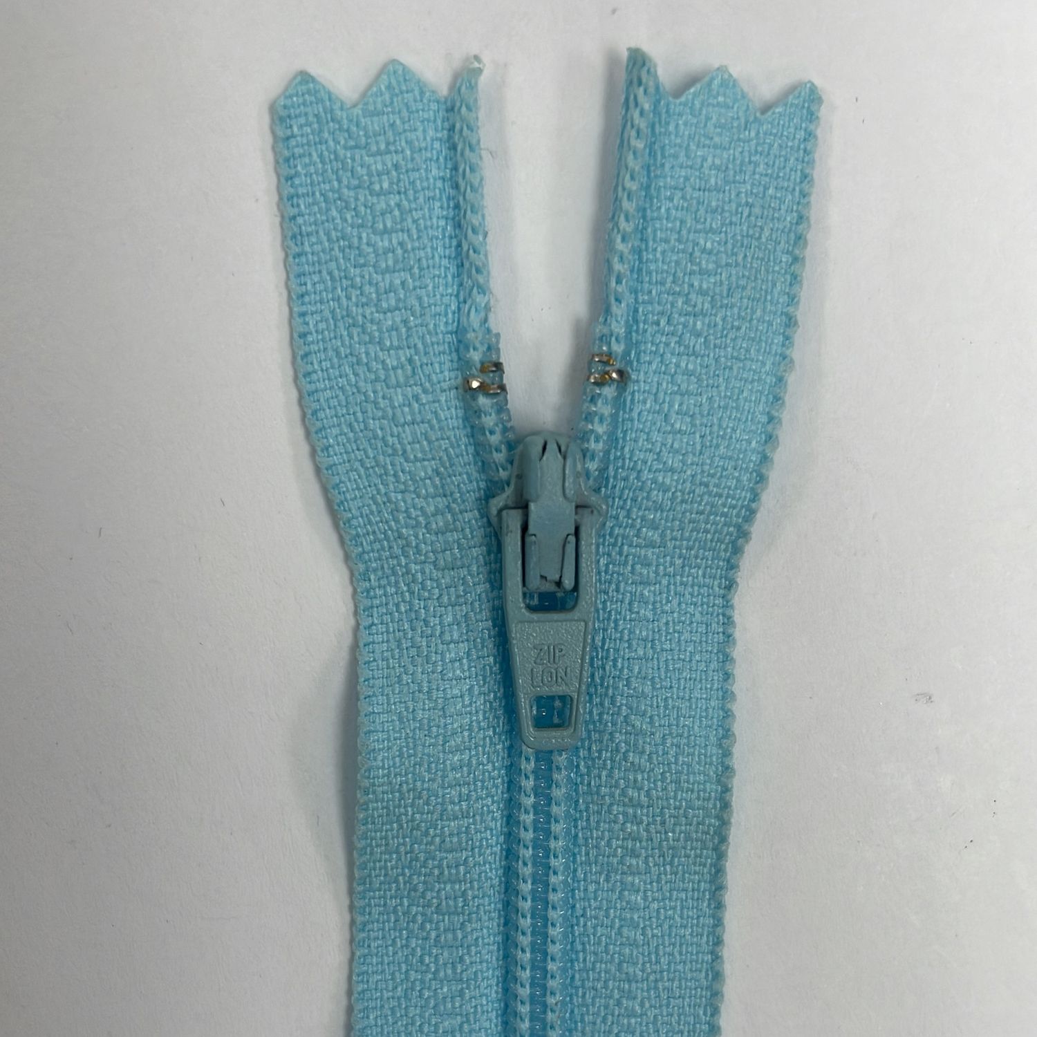 [ ZD-YKK-544-15 ] Zip dress 15cm - Baby blue per Each