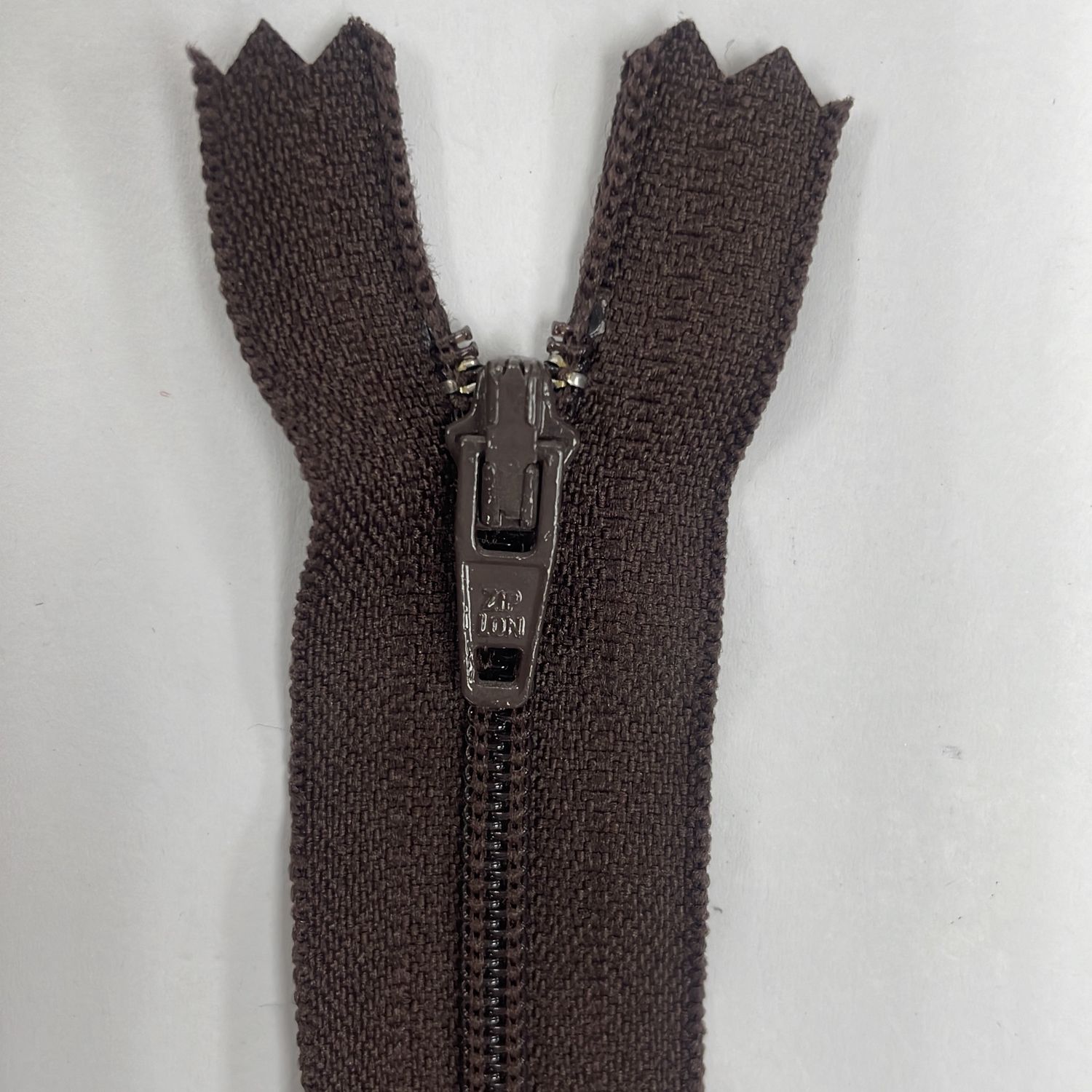 [ ZD-YKK-570-15 ] Zip dress 15cm - Brown per Each