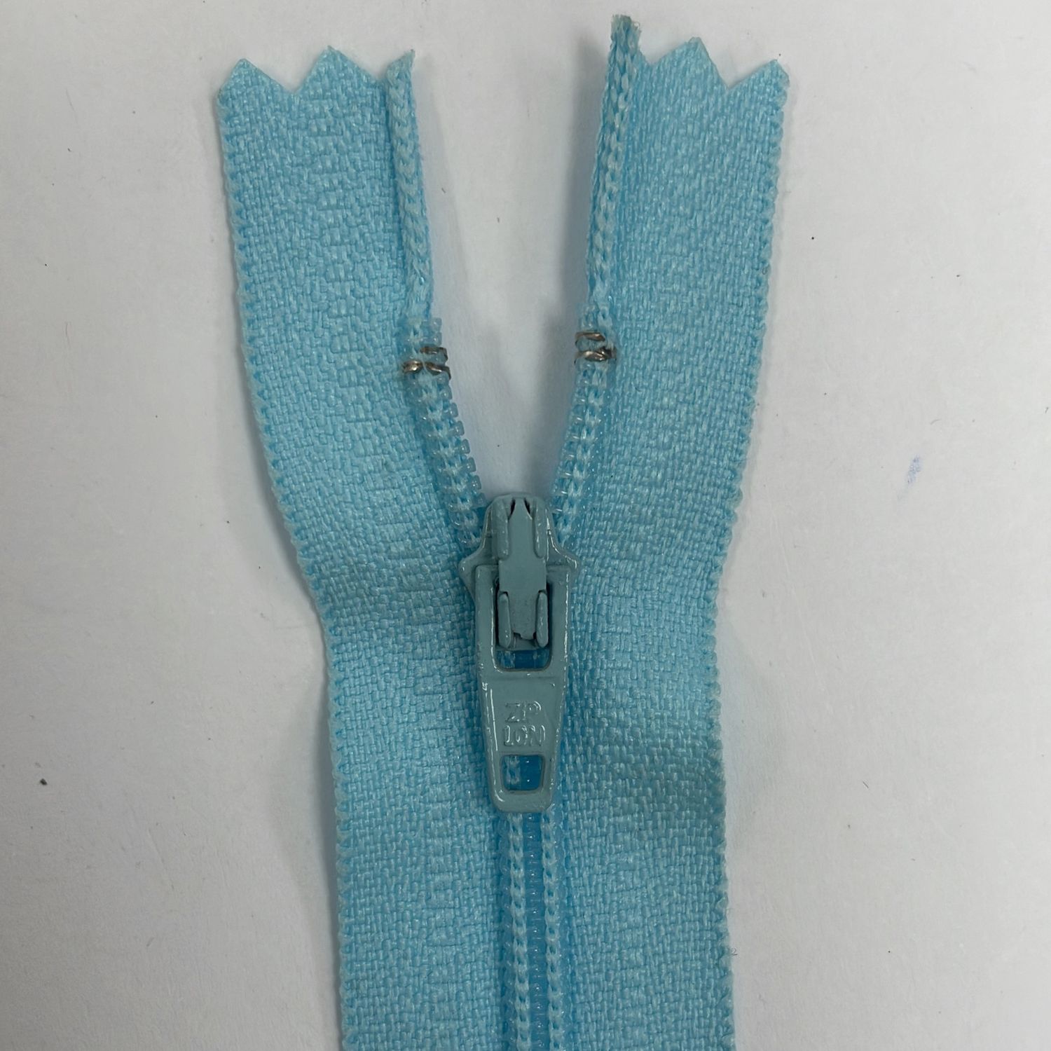 [ ZD-YKK-544-20 ] Zip dress 20cm - Baby blue per Each