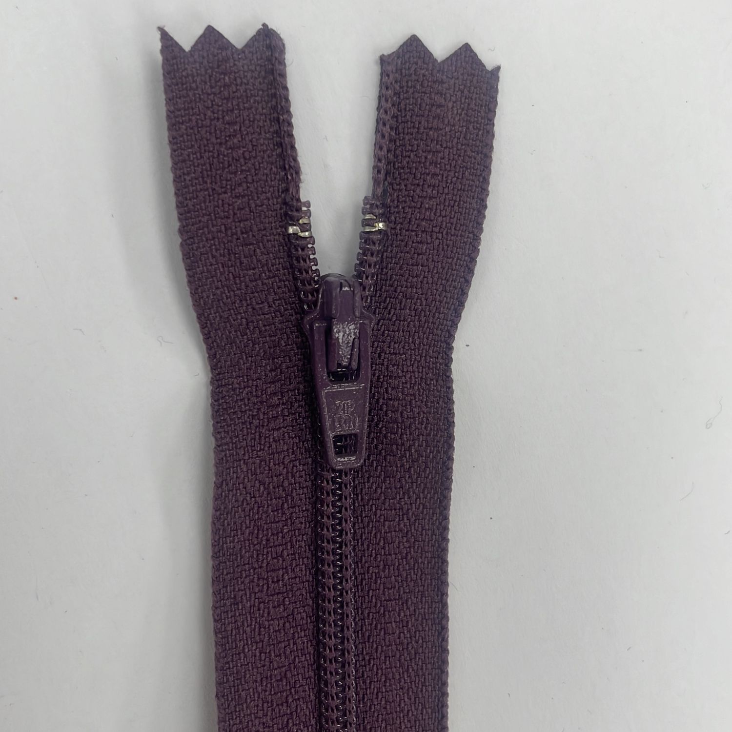 [ ZD-YKK-863-30 ] Zip dress 30cm - Eggplant per Each
