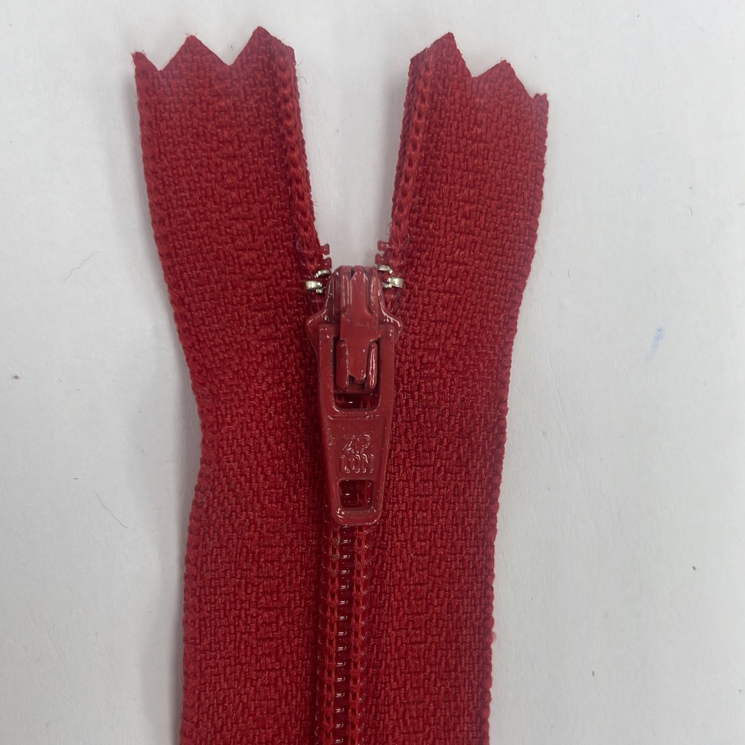 [ ZD-YKK-519-25 ] Zip dress 25cm Red per Each