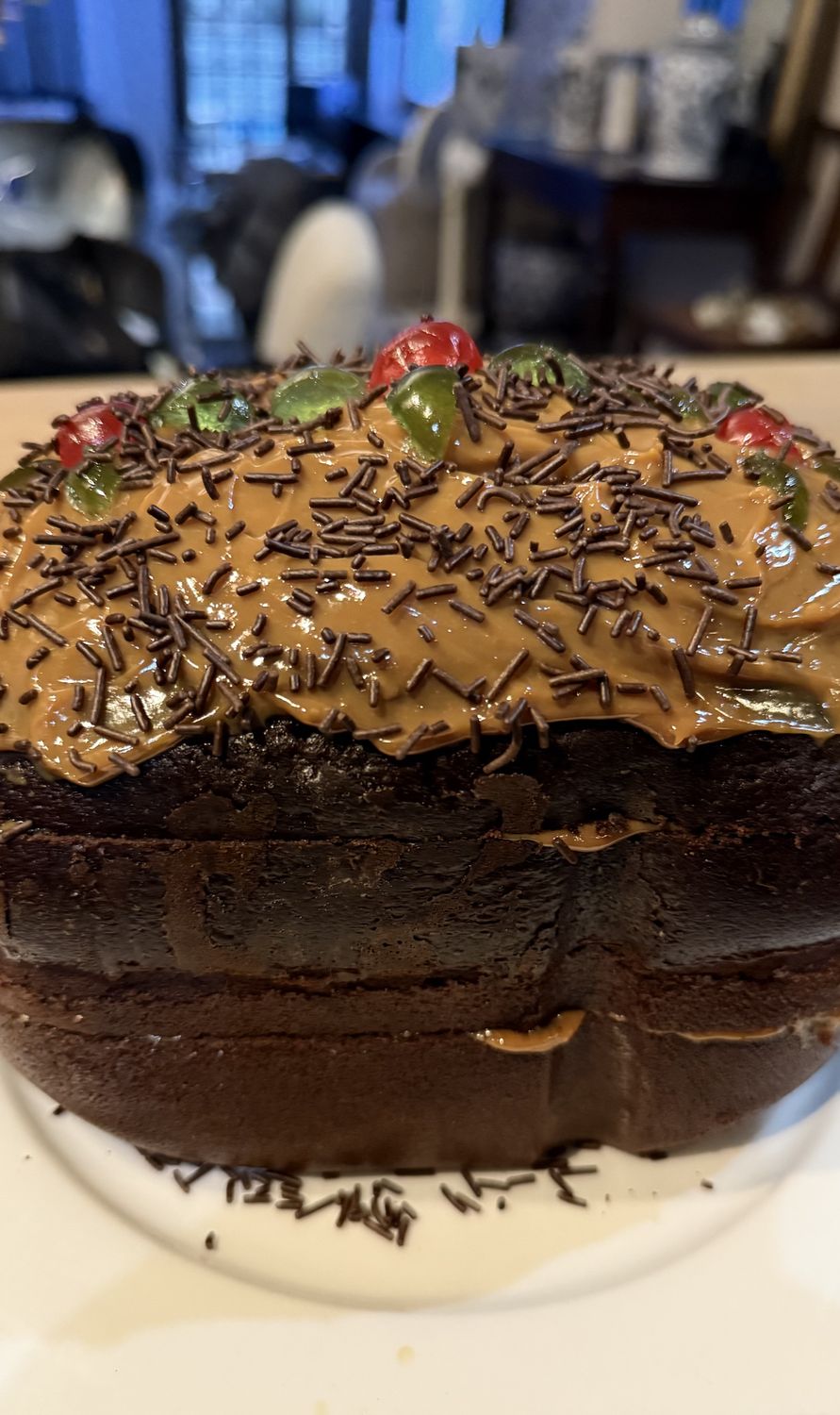 Chocolate Cake with Caramel