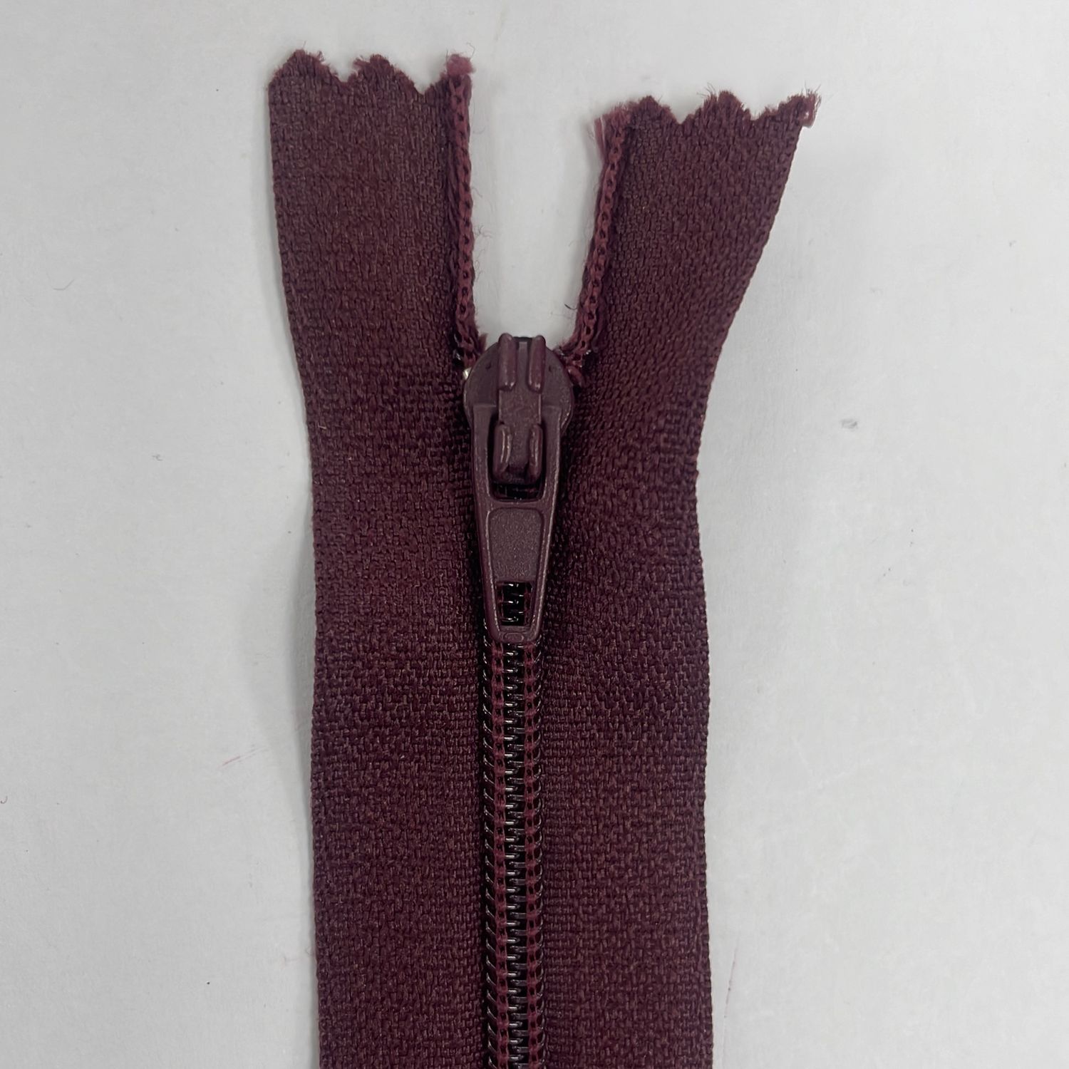 [ ZD-EN-864-40 ] Zip dress 40cm - Raisin per Each