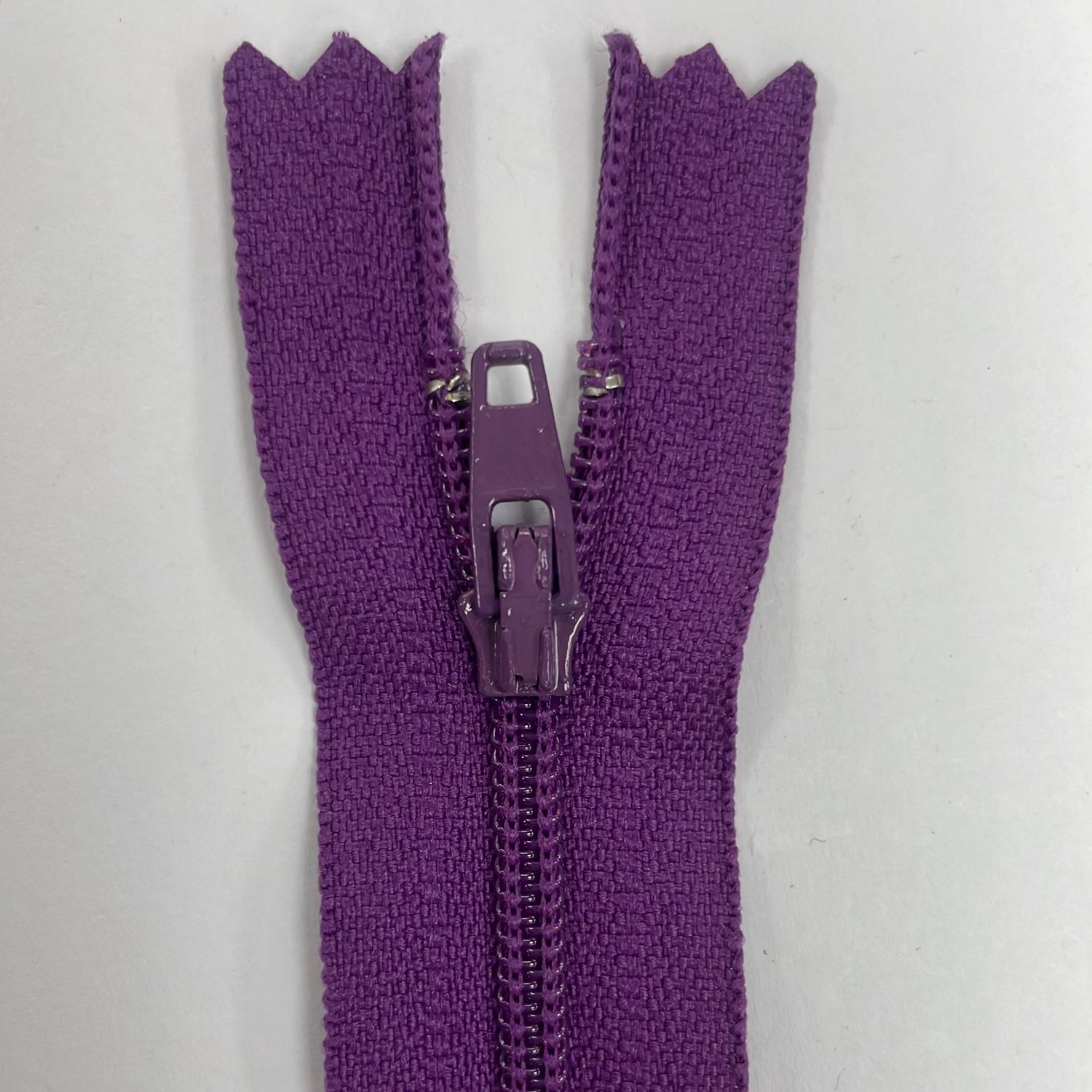 [ ZD-YKK-526-45 ] Zip dress 45cm - Dark pastel purple per Each