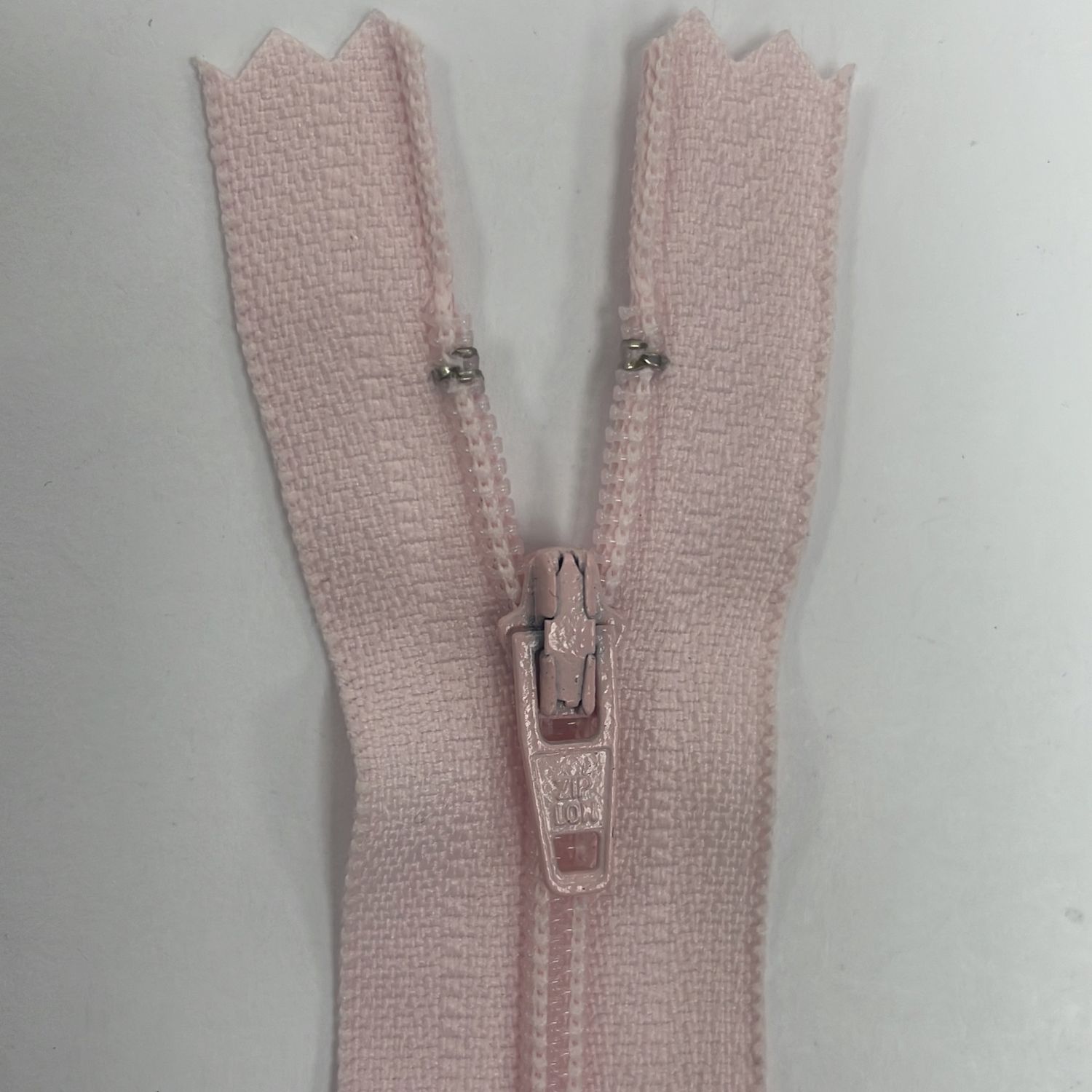 [ ZD-EN-512-30 ] Zip dress 30cm - Baby Pink per Meter