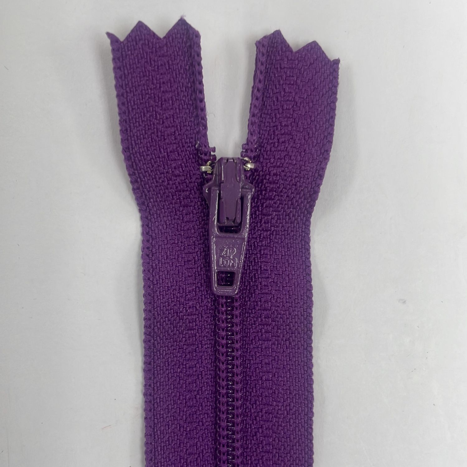 [ ZD-YKK-526-35 ] Zip dress 35cm - Dark pastel purple per Each