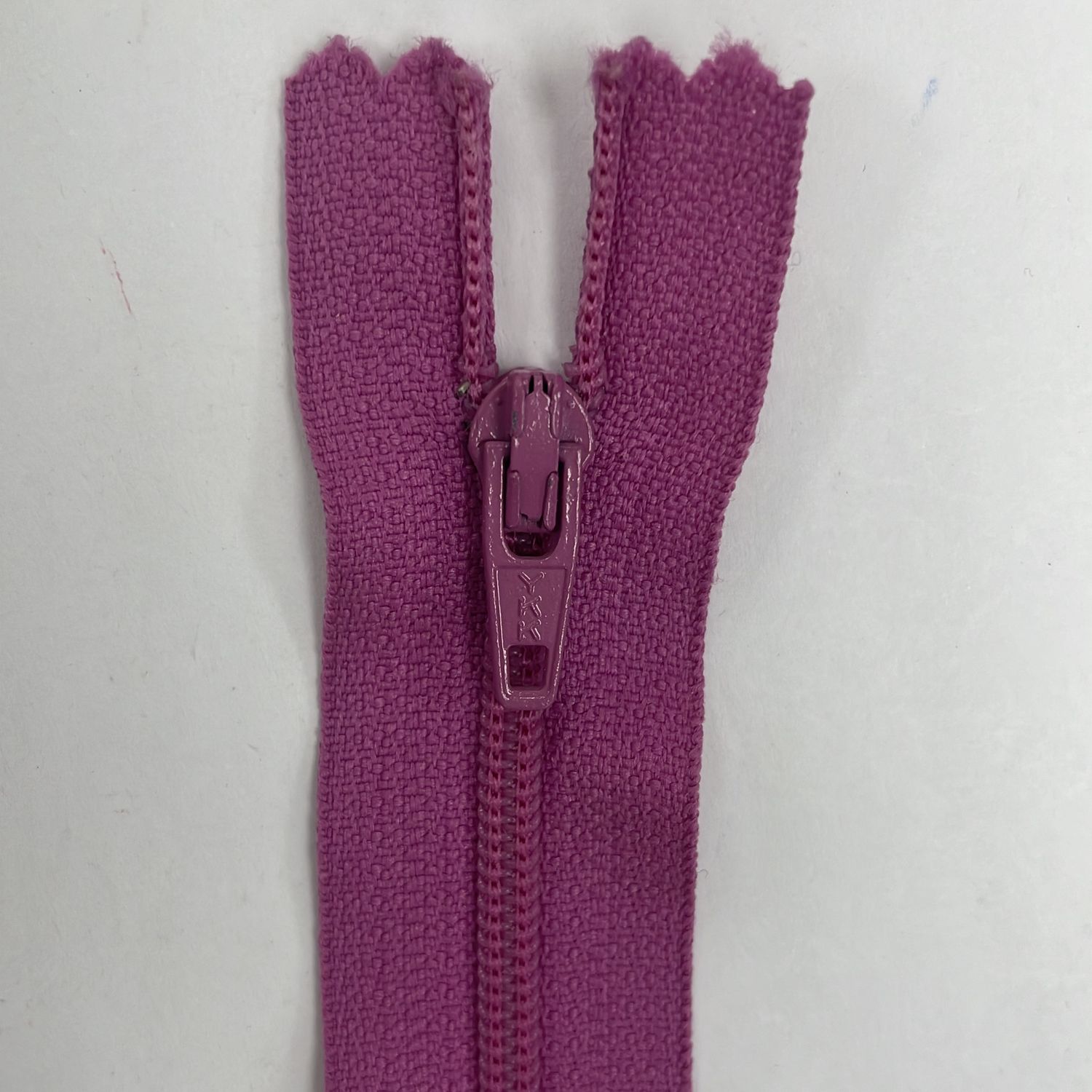 [ ZD-YKK-524-25 ] Zip dress 25cm - Purple shade per Each