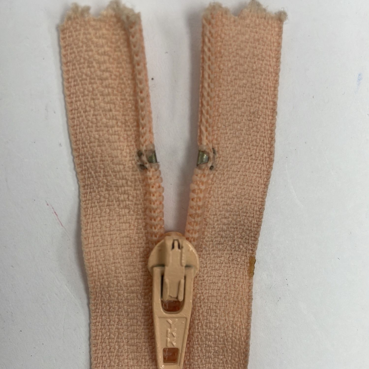 [ ZD-EN-521-15 ] Zip dress 15cm - Peach per Each