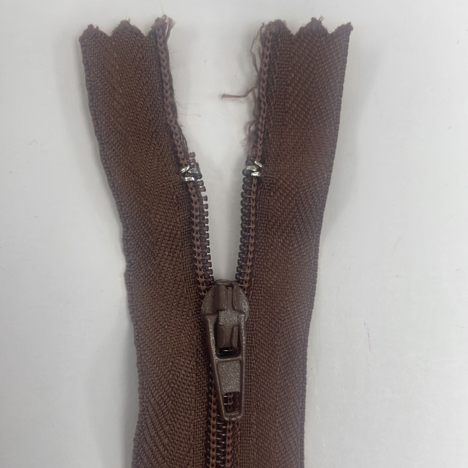 [ ZD-EN-568-55 ] Zip dress 55cm Light brown per Each