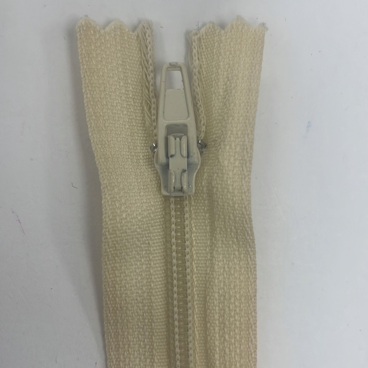 [ ZD-EN-801-55 ] Zip dress 55cm Ivory per Meter