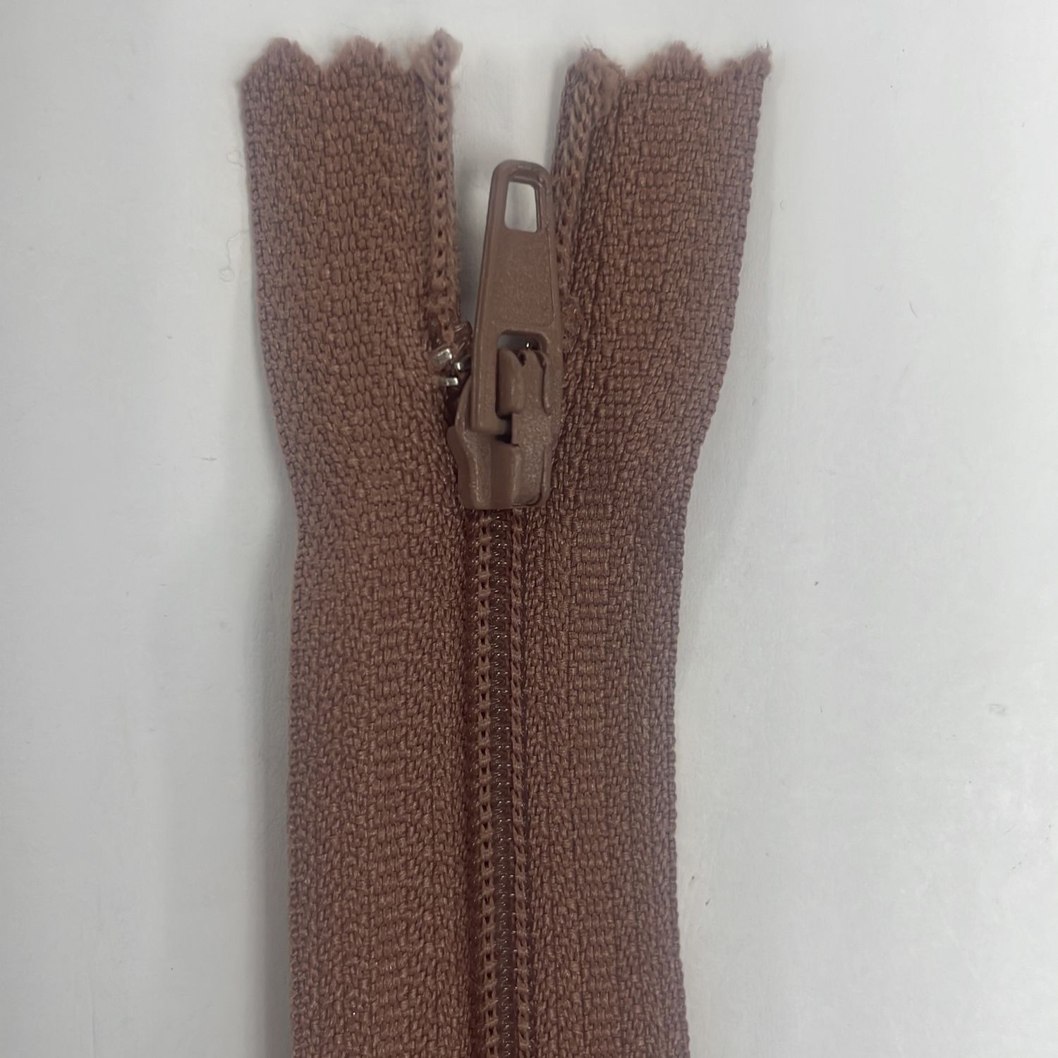 [ ZD-EN-283-55 ] Zip Dress 55cm - Light Brown per Each