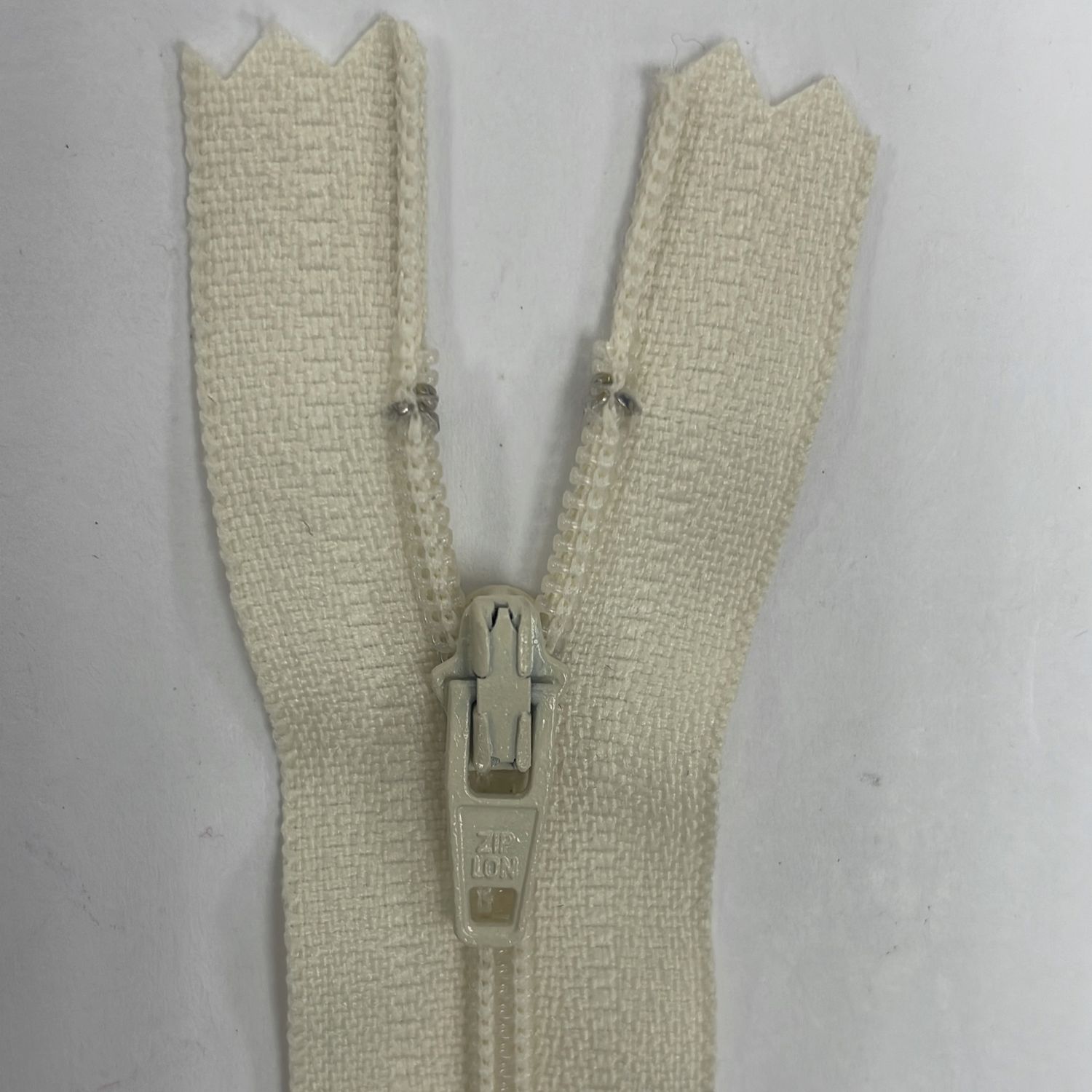 [ ZD-YKK-801-35 ] Zip dress 35cm Ivory per Each