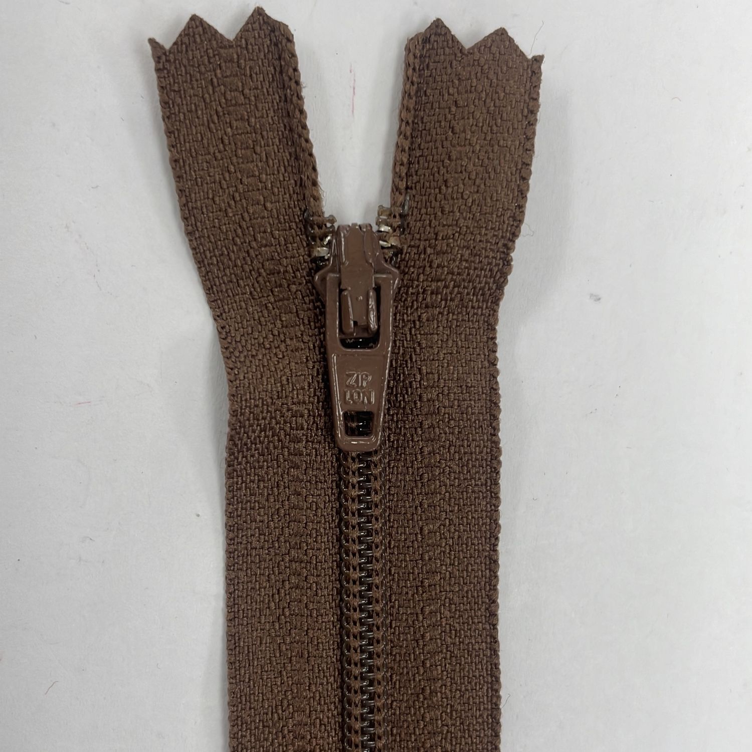 [ ZD-YKK-568-40 ] Zip dress 40cm - Brown per Each