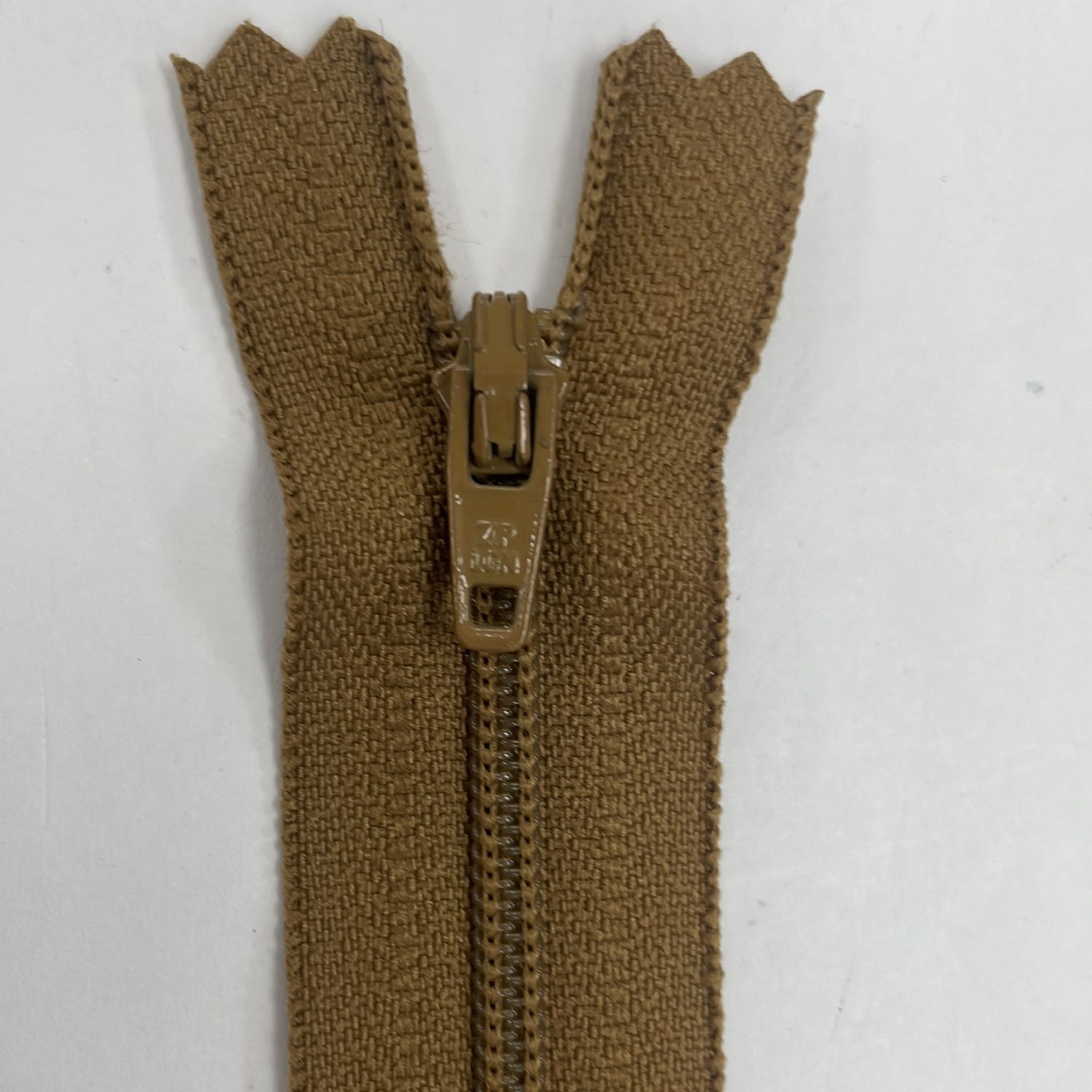 [ ZD-YKK-858-40 ] Zip dress 40cm - Light brown per Each