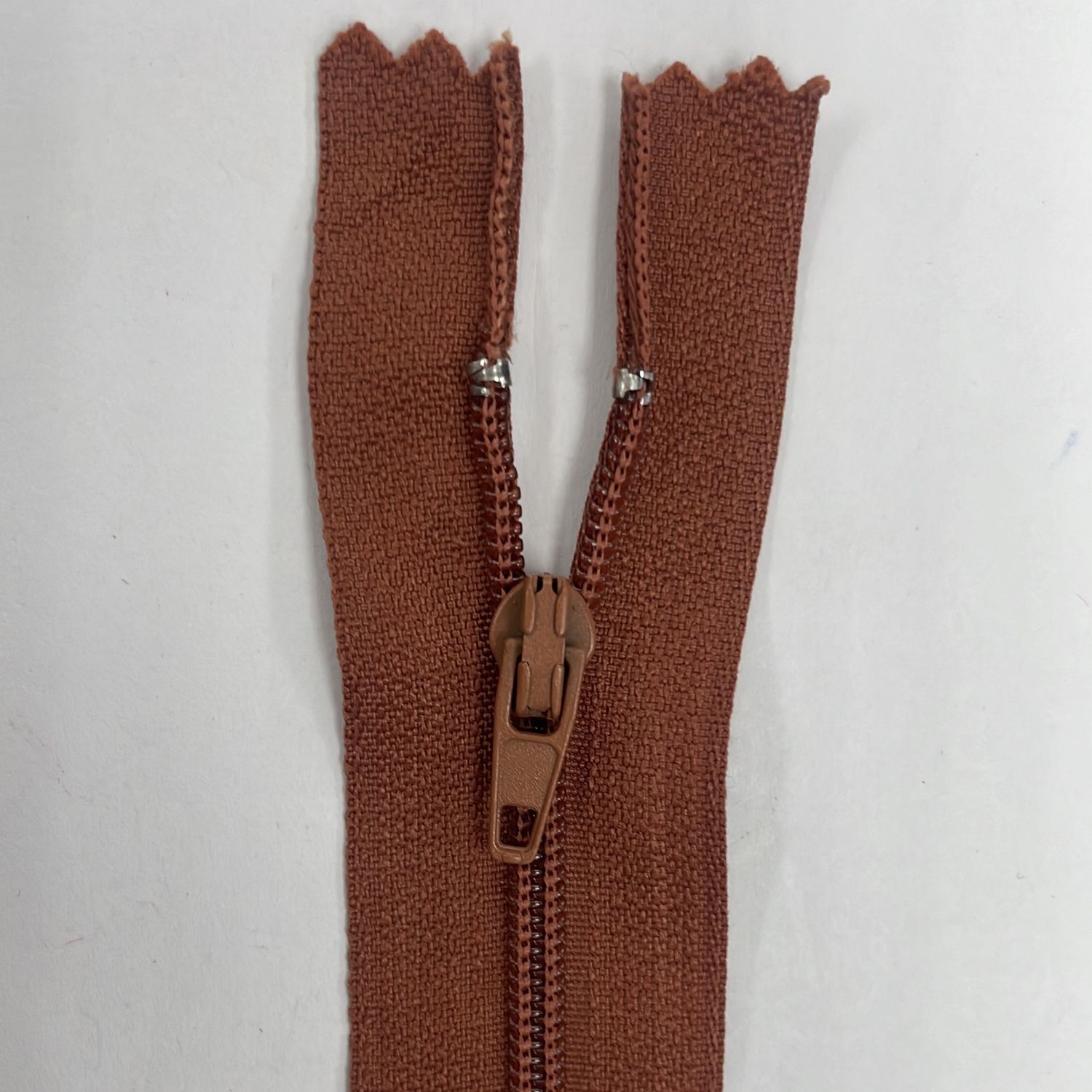 [ ZD-EN-255-35 ] Zip dress 35cm Rust per Each