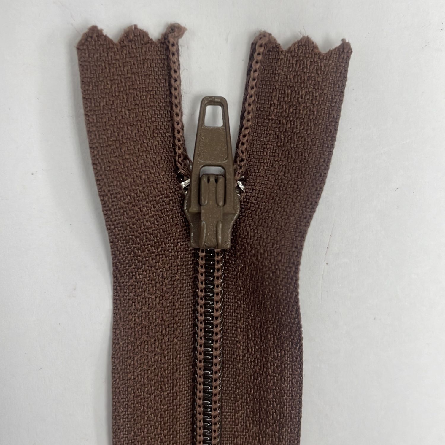 [ ZD-EN-568-45 ] Zip dress 45cm Light brown per Each