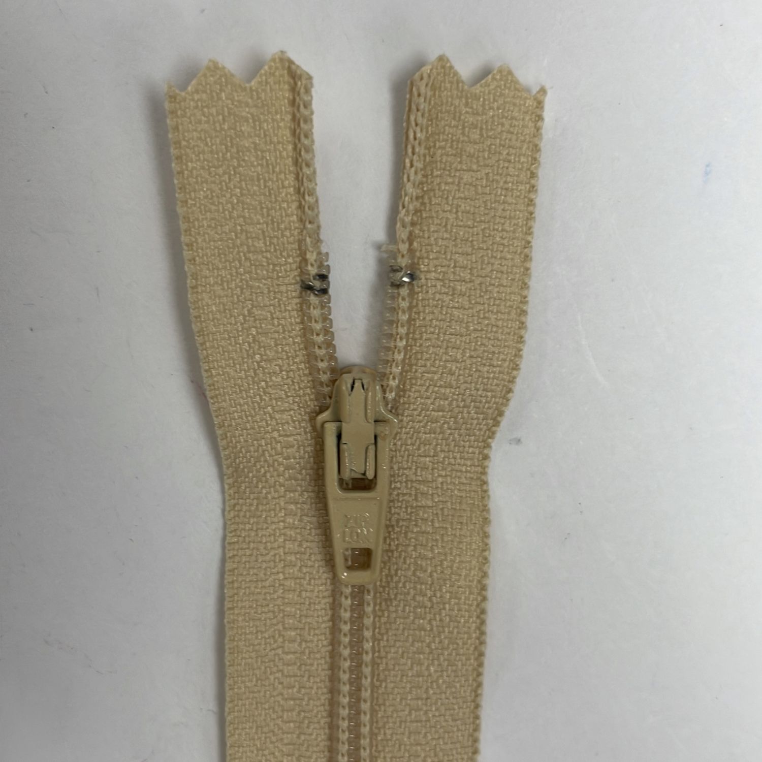 [ ZD-YKK-180-25 ] Zip dress 25cm Beige per Each