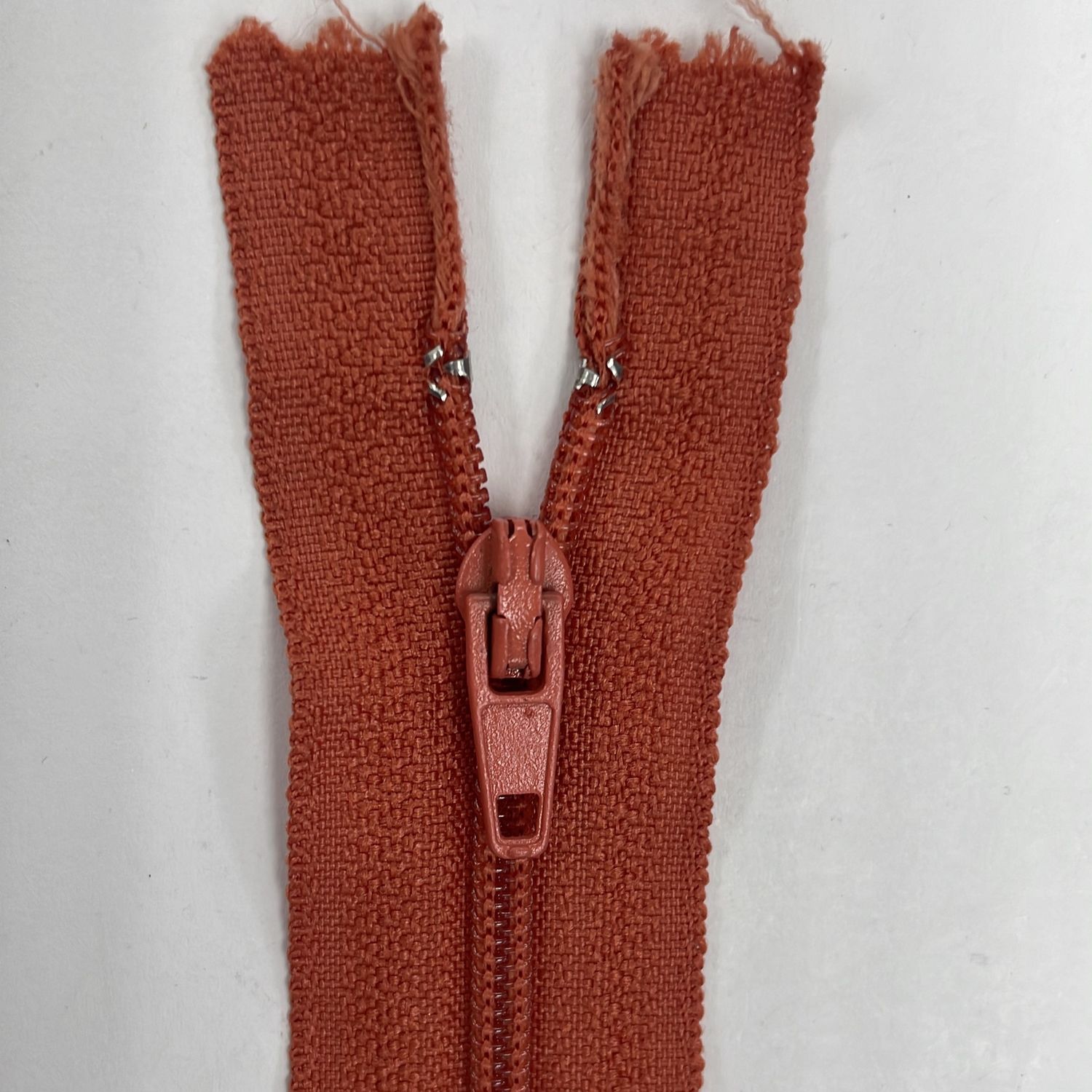 [ ZD-EN-850-35 ] Zip dress 35cm - Rust orange per Each