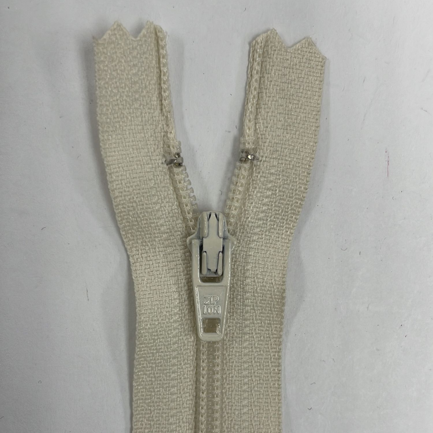 [ ZD-YKK-571-30 ] Zip dress 30cm - Cream per Each